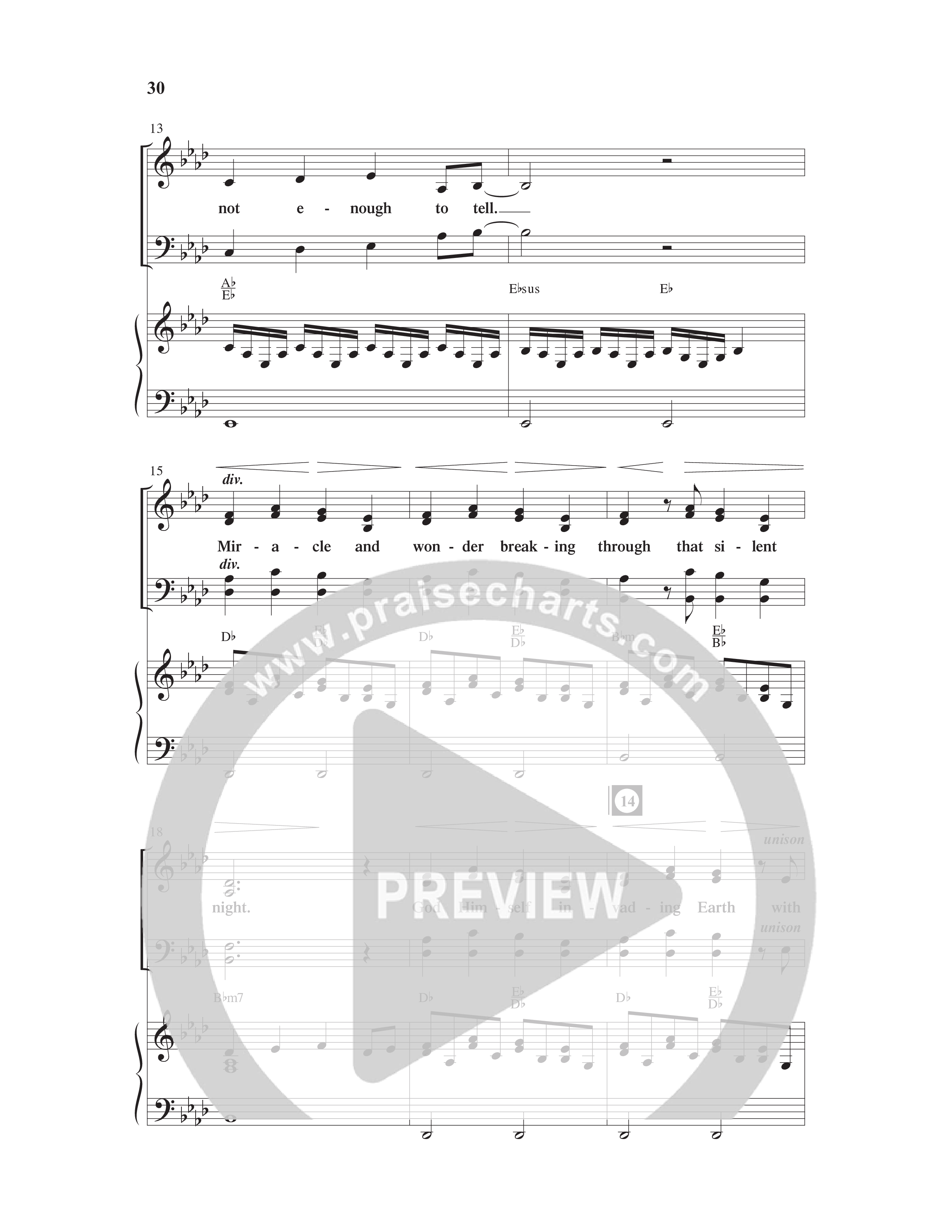 Christmas Is Calling (9 Song Choral Collection) Song 3 (Piano SATB) (Word Music Choral / Arr. J. Daniel Smith)
