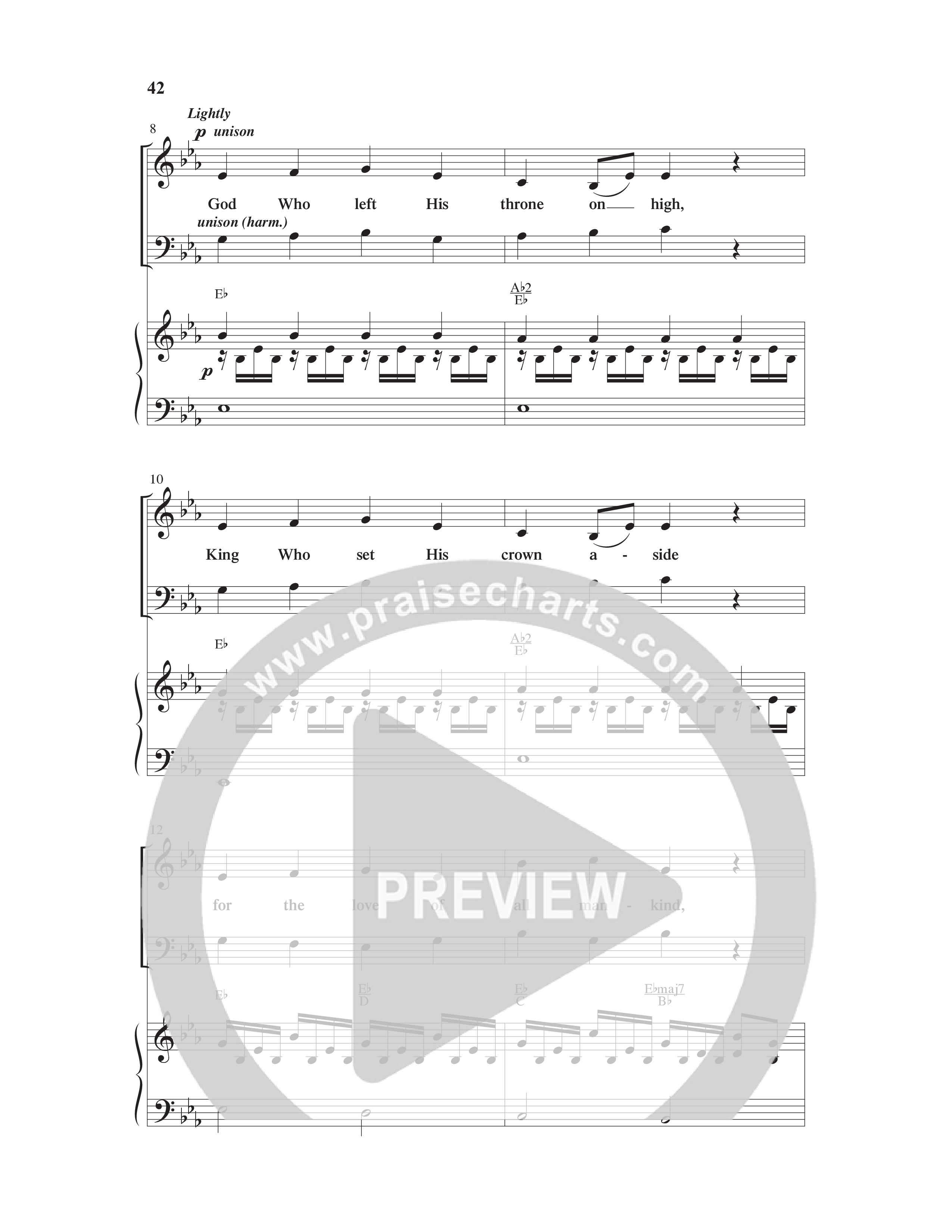 Christmas Is Calling (9 Song Choral Collection) Song 4 (Piano SATB) (Word Music Choral / Arr. J. Daniel Smith)