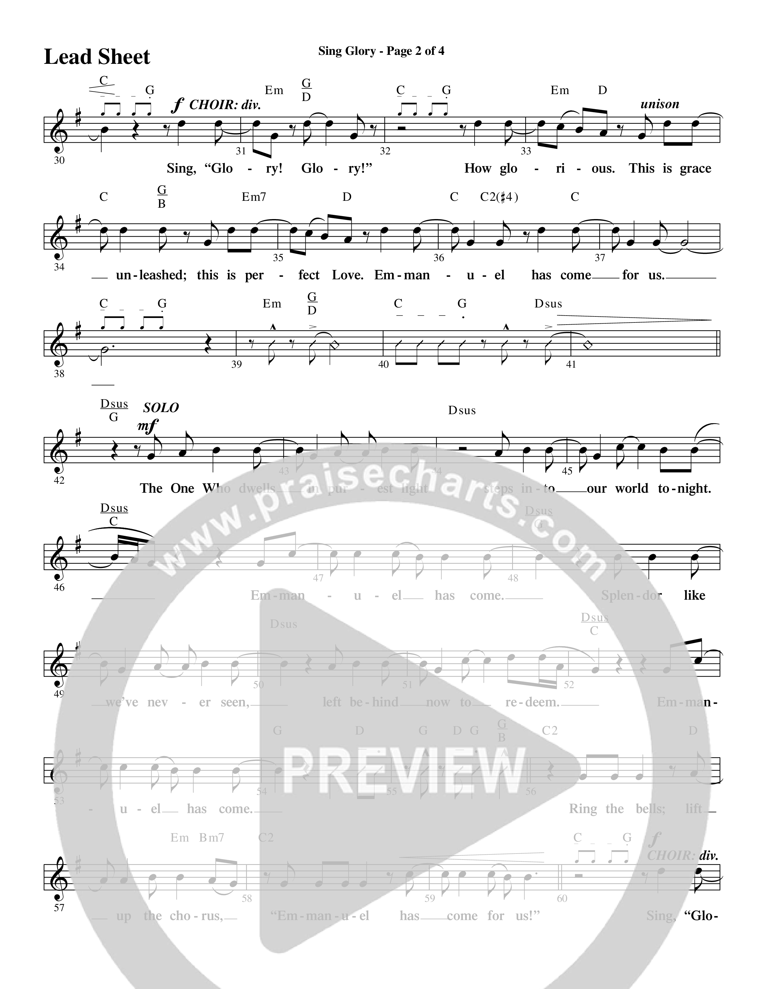 Christmas Is Calling (9 Song Choral Collection) Song 5 (Lead & Chords) (Word Music Choral / Arr. J. Daniel Smith)