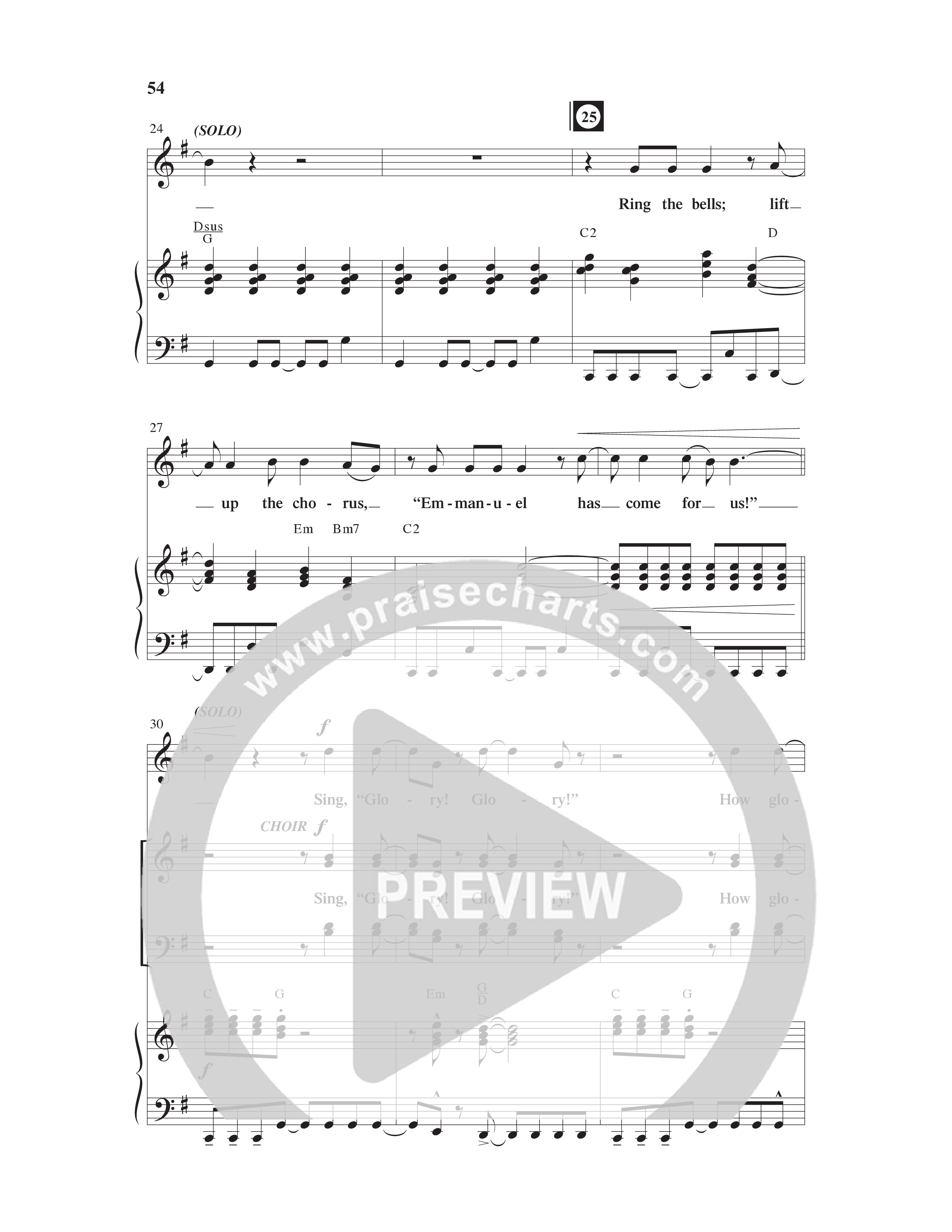 Christmas Is Calling (9 Song Choral Collection) Song 5 (Piano SATB) (Word Music Choral / Arr. J. Daniel Smith)