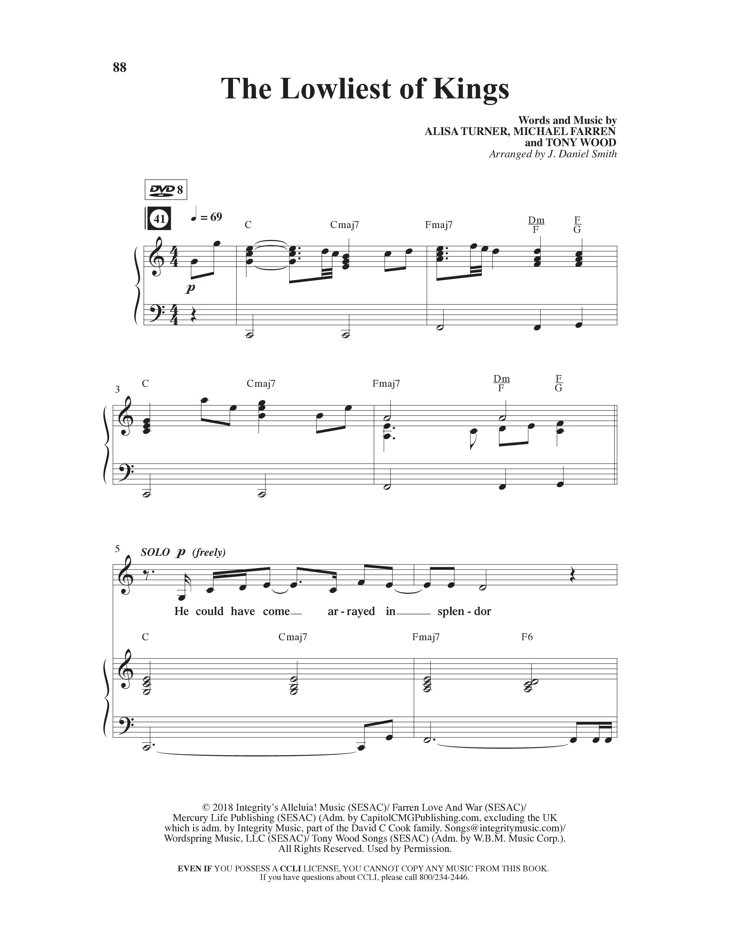 Christmas Is Calling (9 Song Choral Collection) Song 8 (Piano SATB) (Word Music Choral / Arr. J. Daniel Smith)