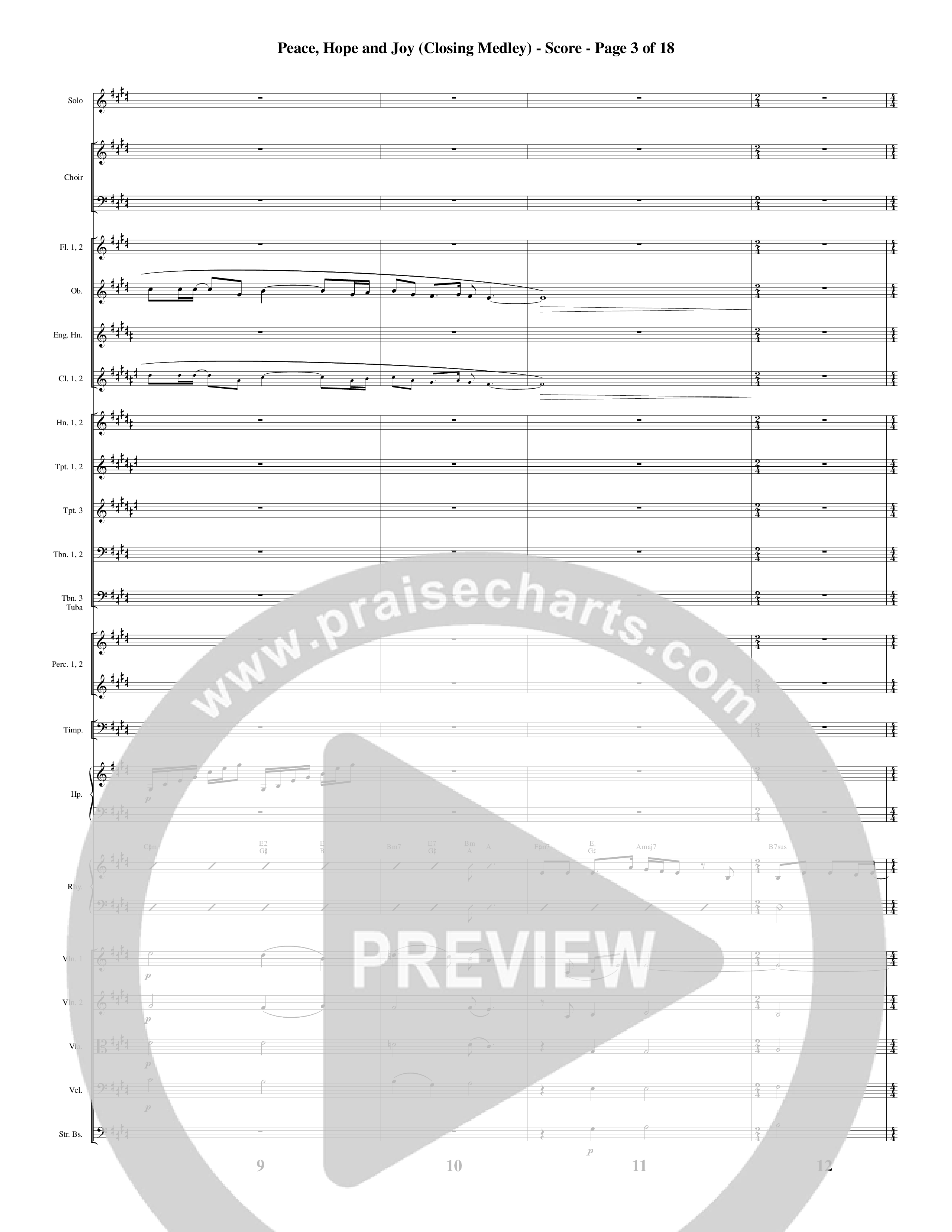 Christmas Is Calling (9 Song Choral Collection) Song 9 (Orchestration) (Word Music Choral / Arr. J. Daniel Smith)