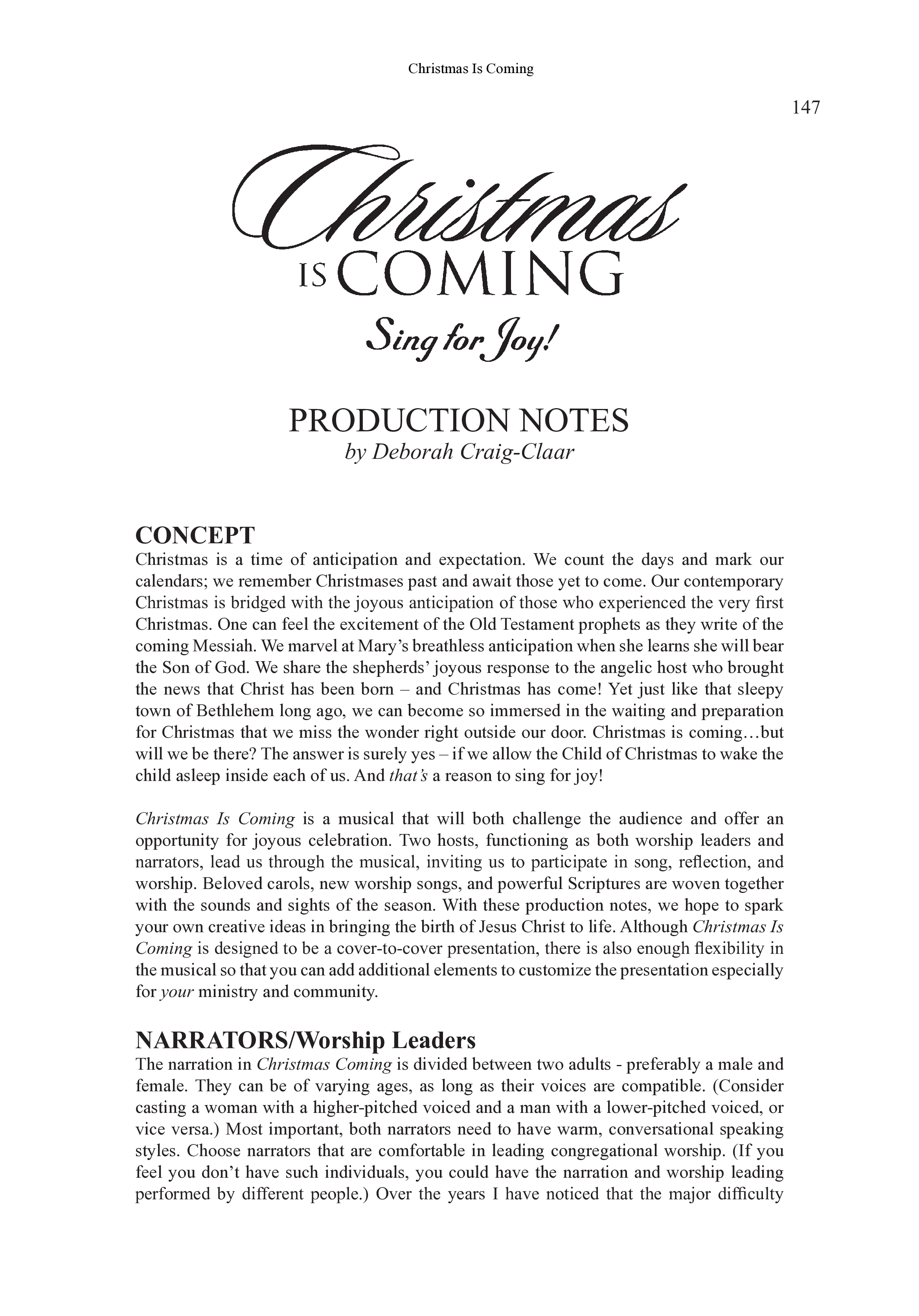 Christmas Is Coming (10 Song Choral Collection) Song 11 (Piano SATB) (Word Music Choral / Arr. Gary Rhodes)