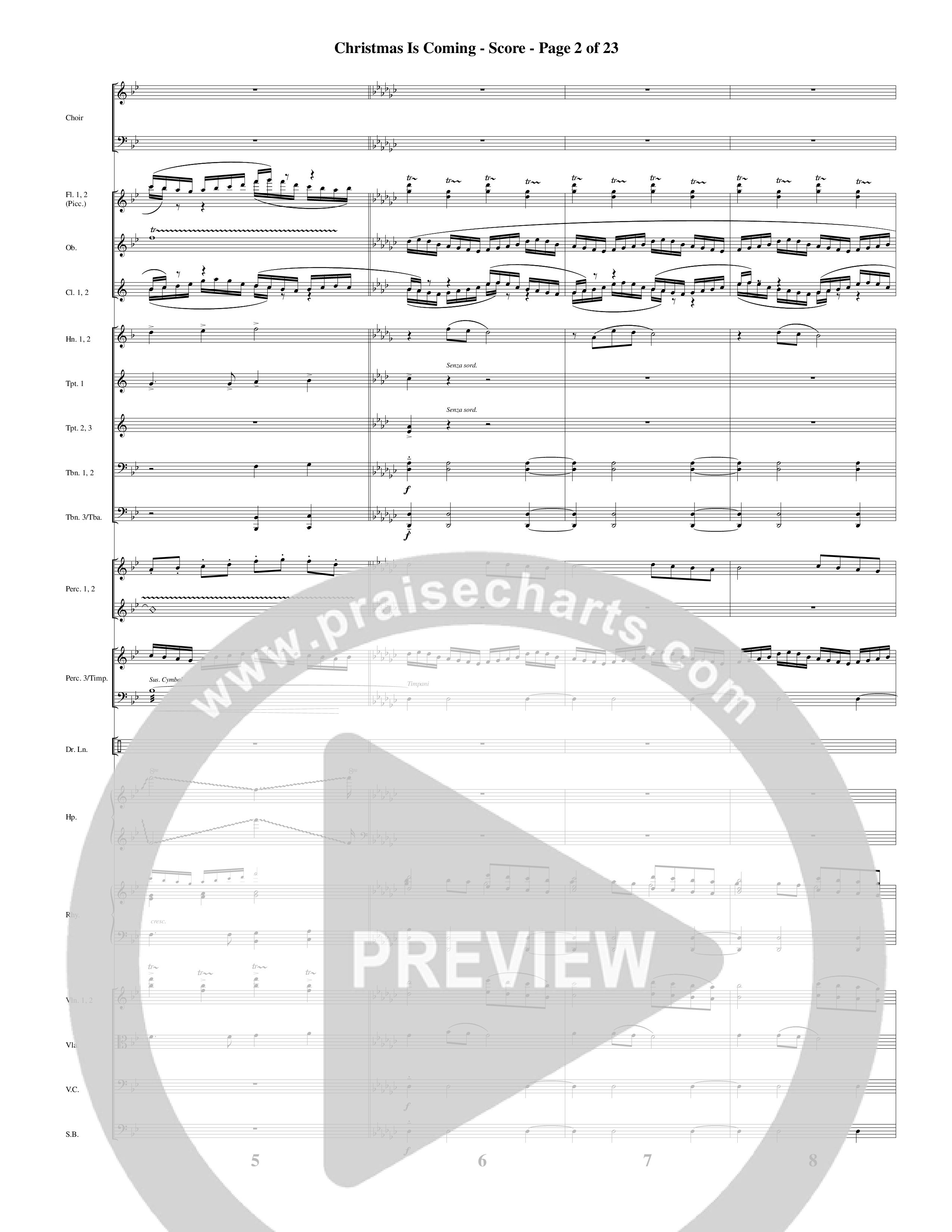 Christmas Is Coming (10 Song Choral Collection) Orchestrations (SATB) (Word Music Choral / Arr. Gary Rhodes)
