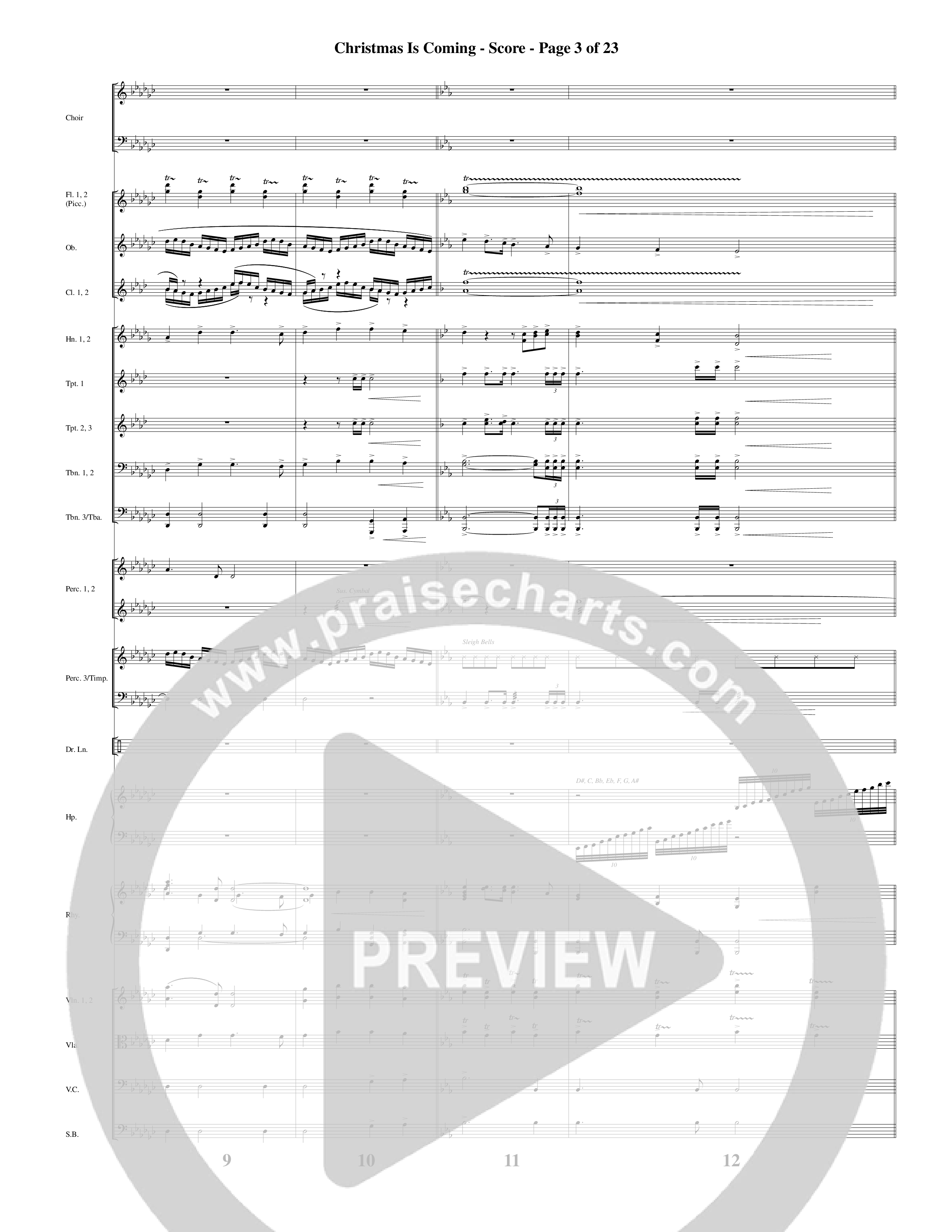 Christmas Is Coming (10 Song Choral Collection) Orchestrations (SATB) (Word Music Choral / Arr. Gary Rhodes)