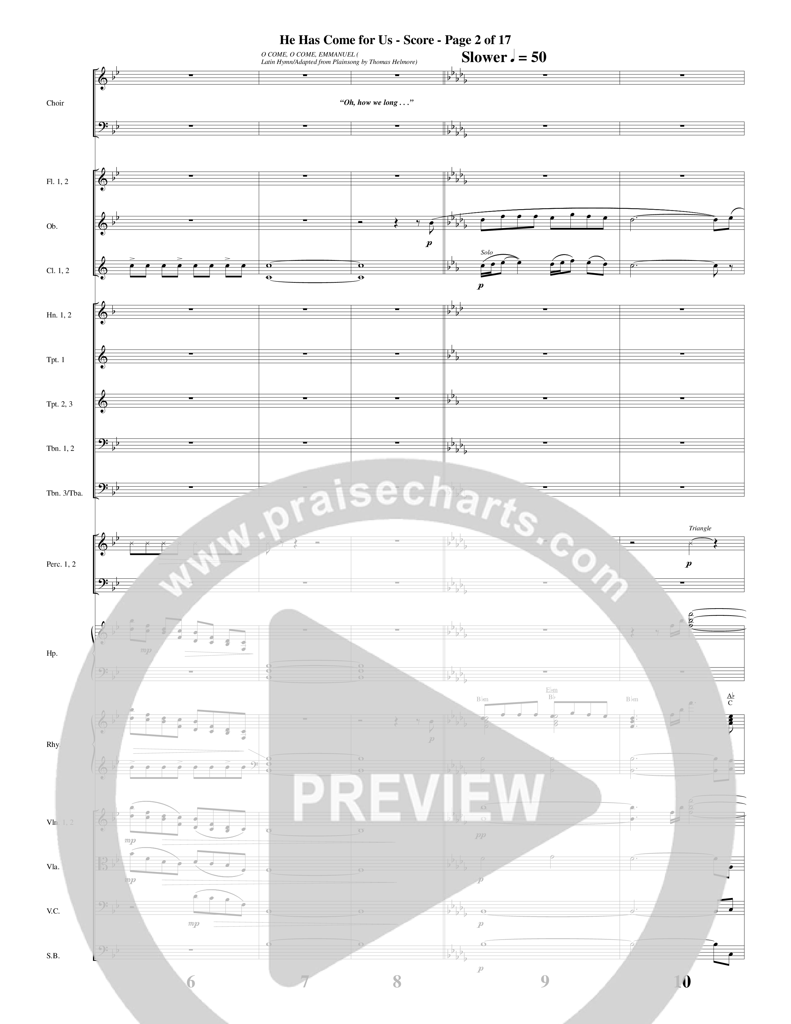 Christmas Is Coming (10 Song Choral Collection) Song 3 (Orchestration) (Word Music Choral / Arr. Gary Rhodes)