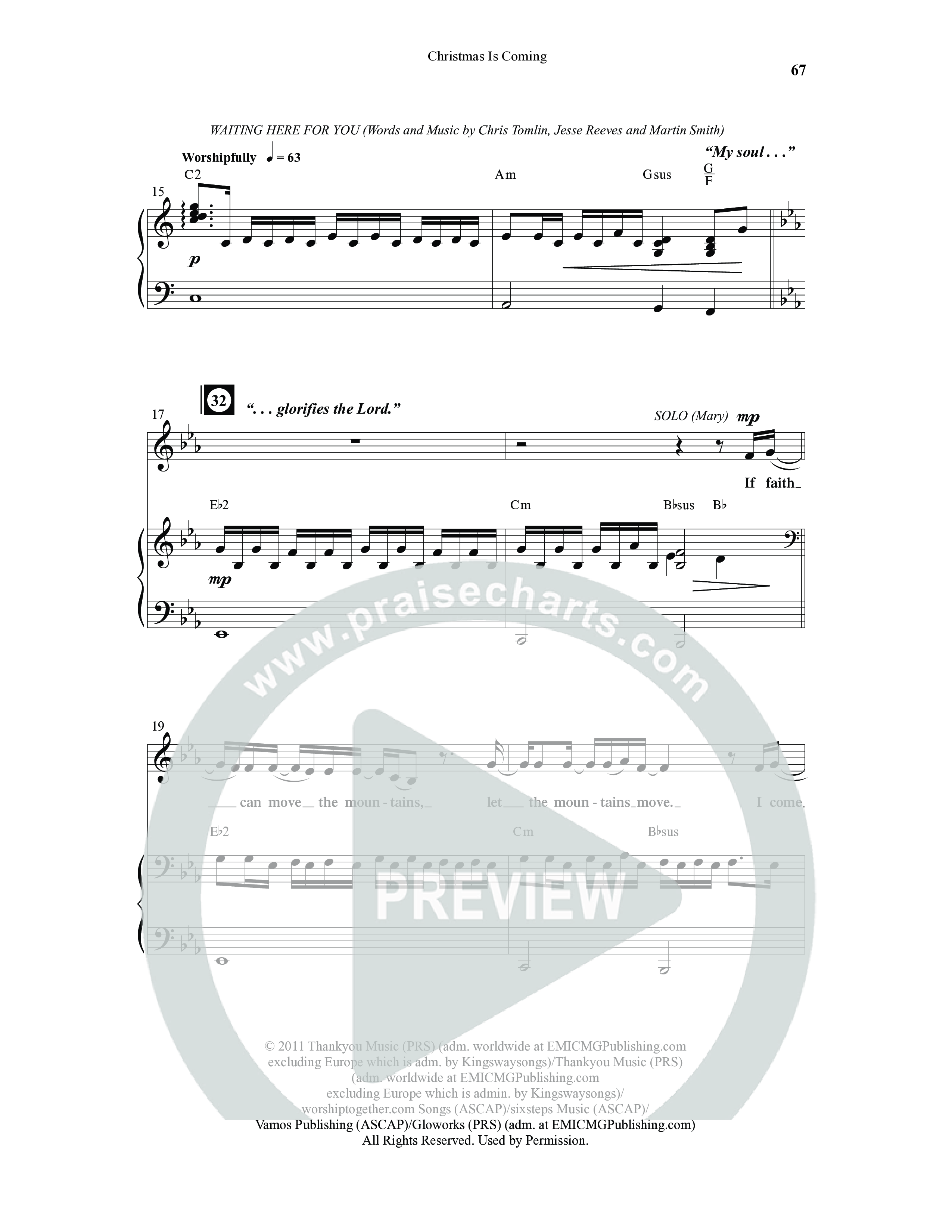Christmas Is Coming (10 Song Choral Collection) Song 5 (Piano SATB) (Word Music Choral / Arr. Gary Rhodes)