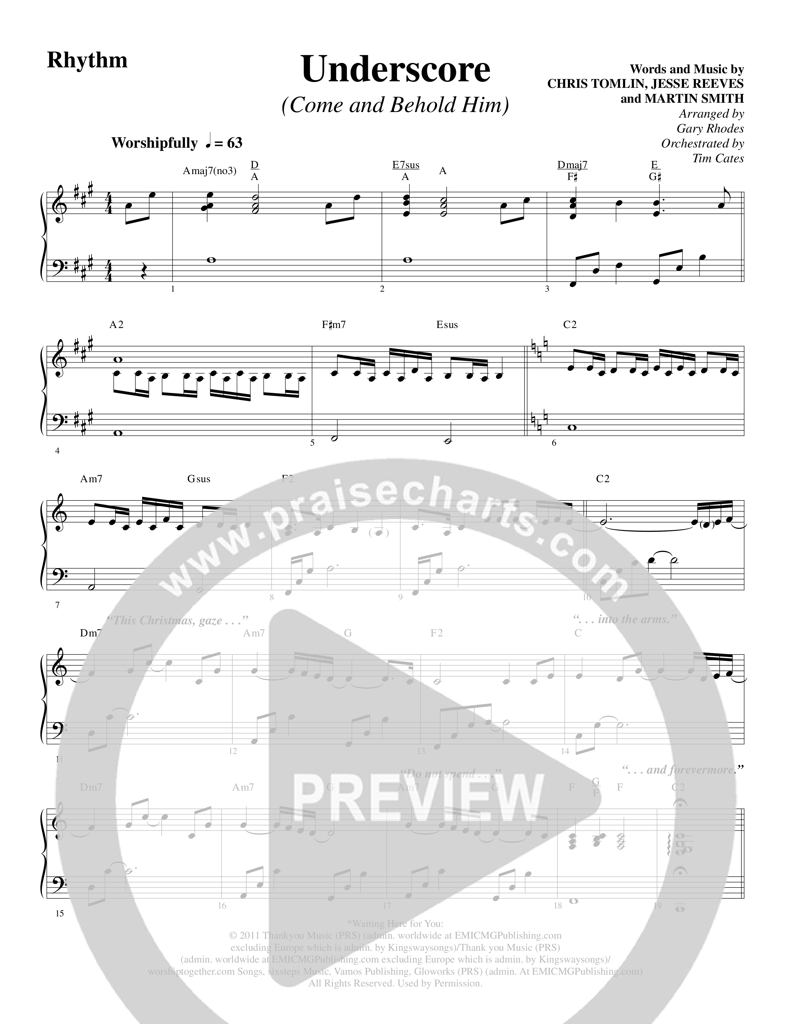 Christmas Is Coming (10 Song Choral Collection) Song 8 (Orchestration) (Word Music Choral / Arr. Gary Rhodes)