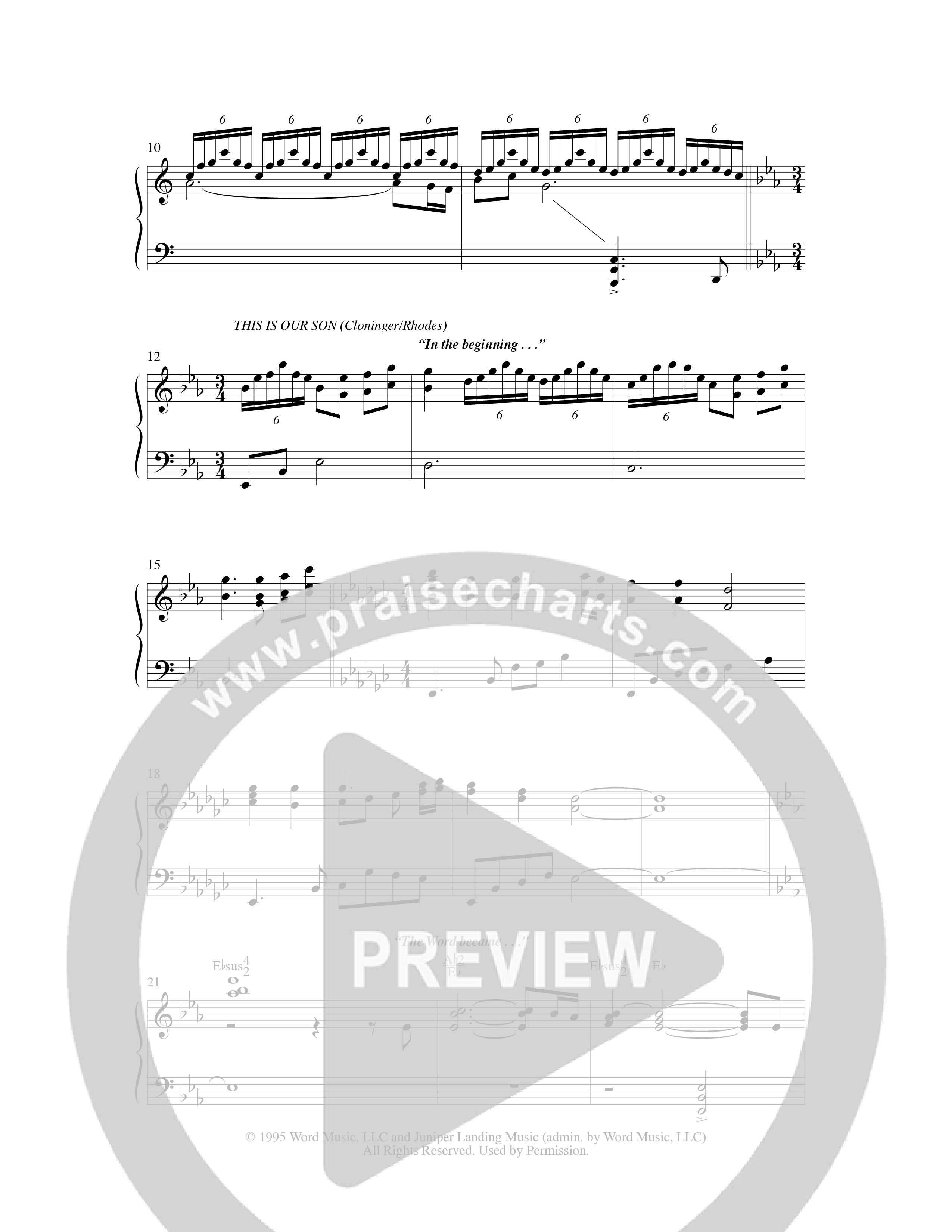 Christmas Is Forever (10 Song Choral Collection) Choral Book (Word Music Choral / Arr. Gary Rhodes)