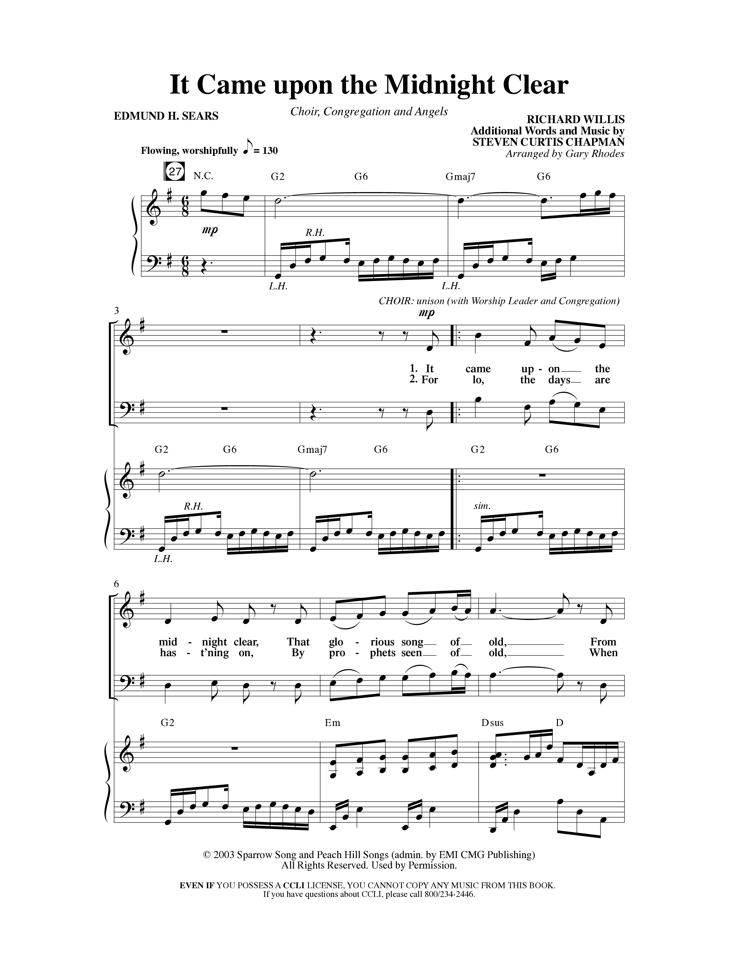 Christmas Is Forever (10 Song Choral Collection) Song 5 (Piano SATB) (Word Music Choral / Arr. Gary Rhodes)
