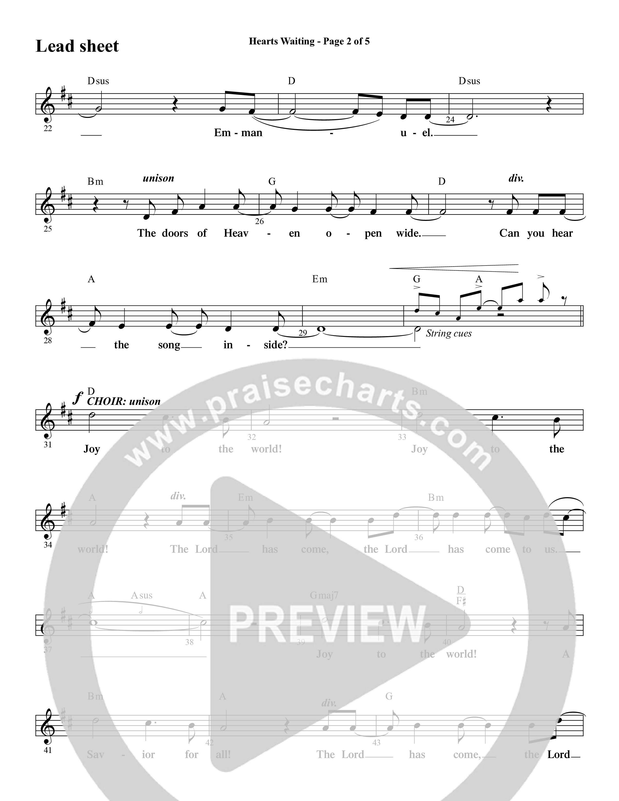 Christmas Is In The Heart (10 Song Choral Collection) Song 10 (Lead & Chords) (Word Music Choral / Arr. Steve Mauldin)