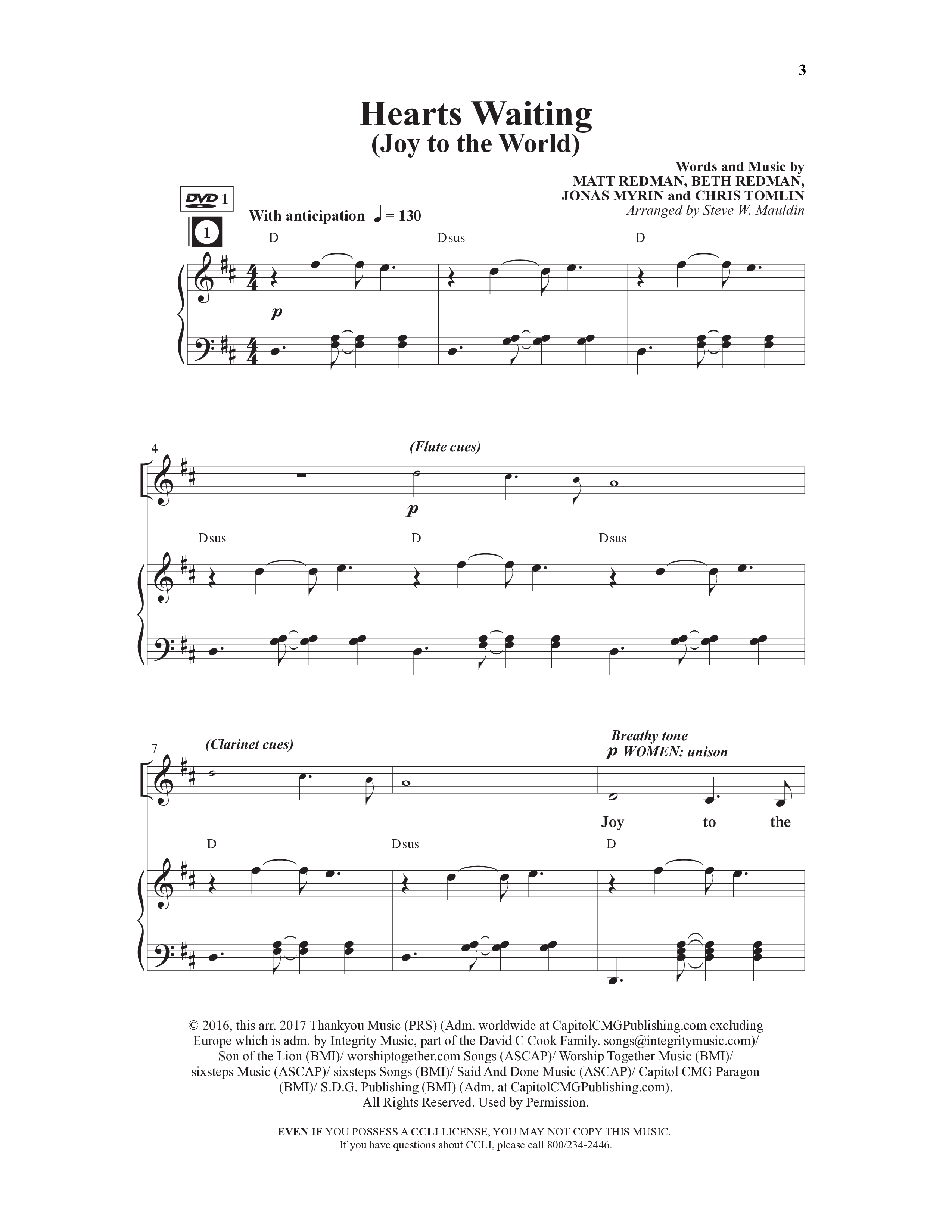 Christmas Is In The Heart (10 Song Choral Collection) Choral Book (Word Music Choral / Arr. Steve Mauldin)