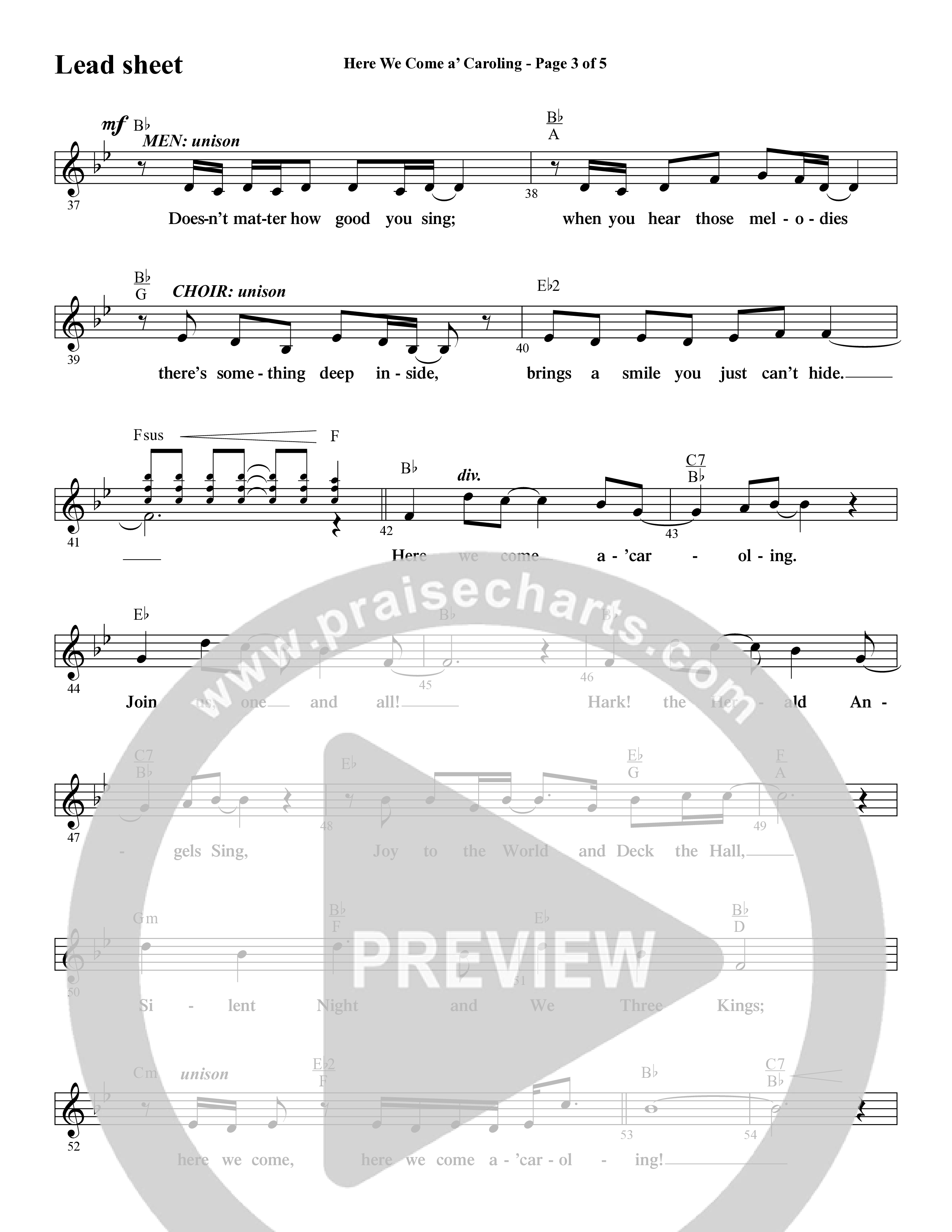 Christmas Is In The Heart (10 Song Choral Collection) Song 2 (Lead & Chords) (Word Music Choral / Arr. Steve Mauldin)