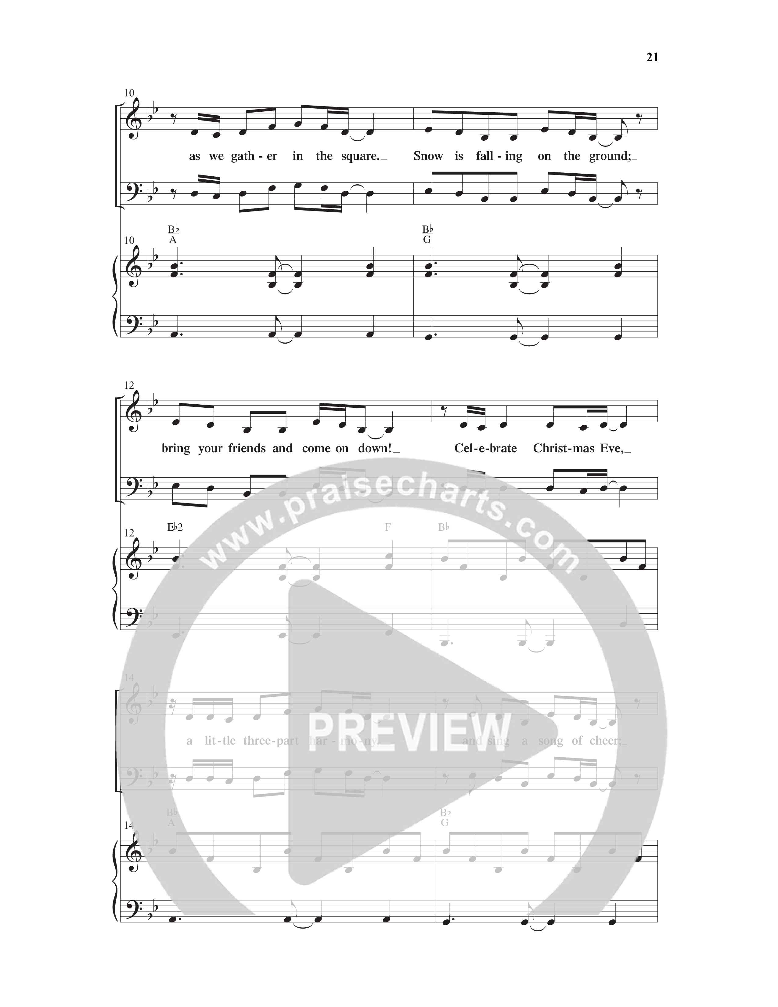 Christmas Is In The Heart (10 Song Choral Collection) Song 2 (Piano SATB) (Word Music Choral / Arr. Steve Mauldin)