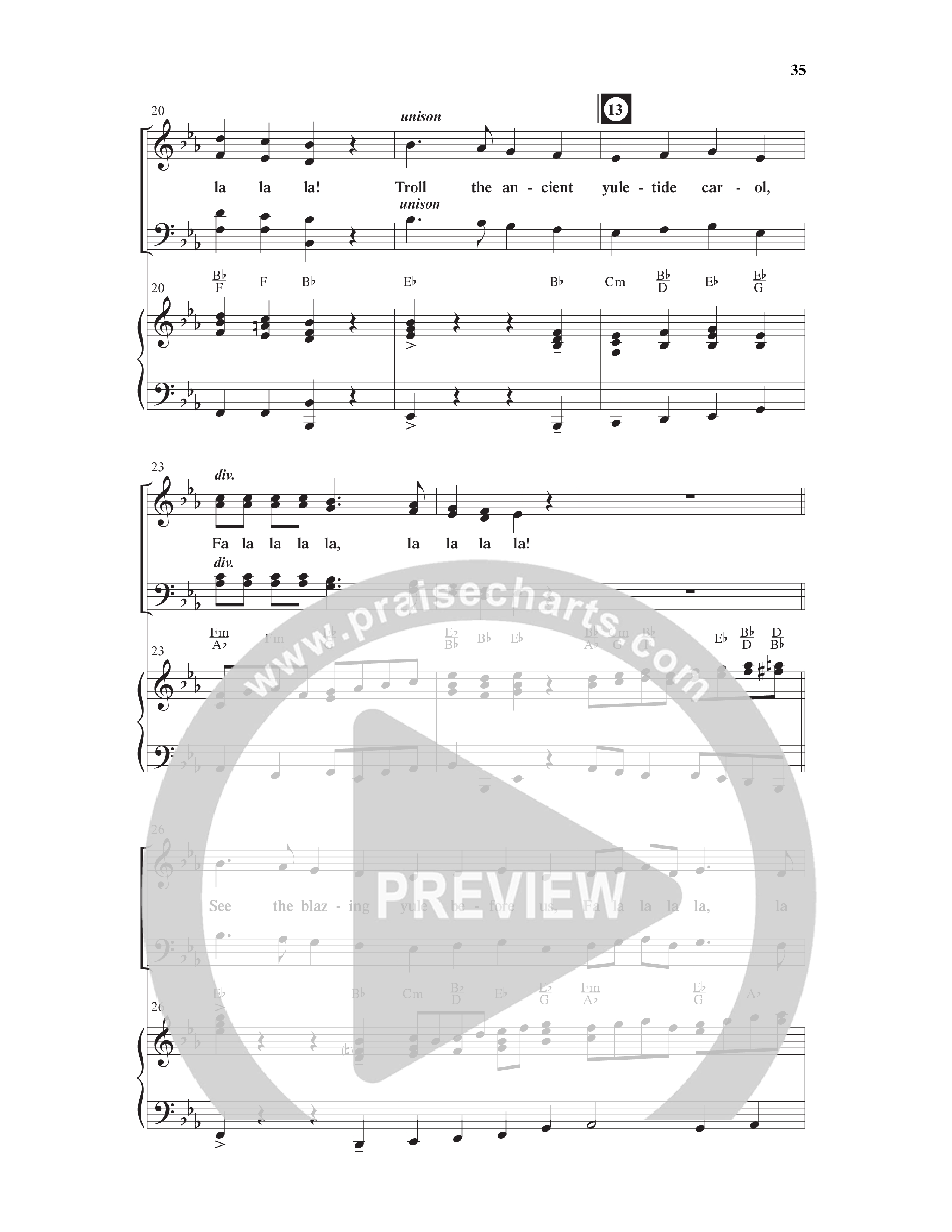 Christmas Is In The Heart (10 Song Choral Collection) Song 3 (Piano SATB) (Word Music Choral / Arr. Steve Mauldin)