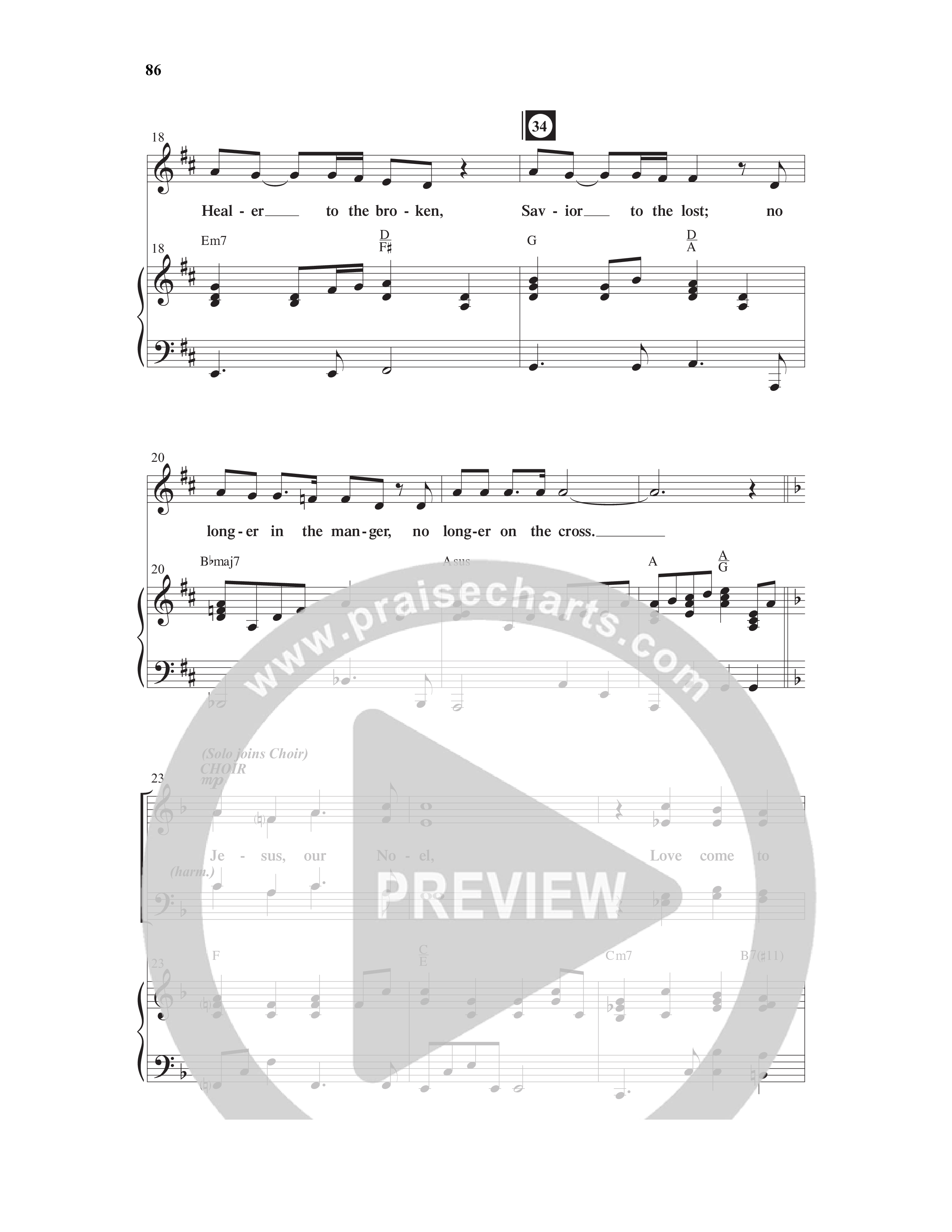 Christmas Is In The Heart (10 Song Choral Collection) Song 6 (Piano SATB) (Word Music Choral / Arr. Steve Mauldin)