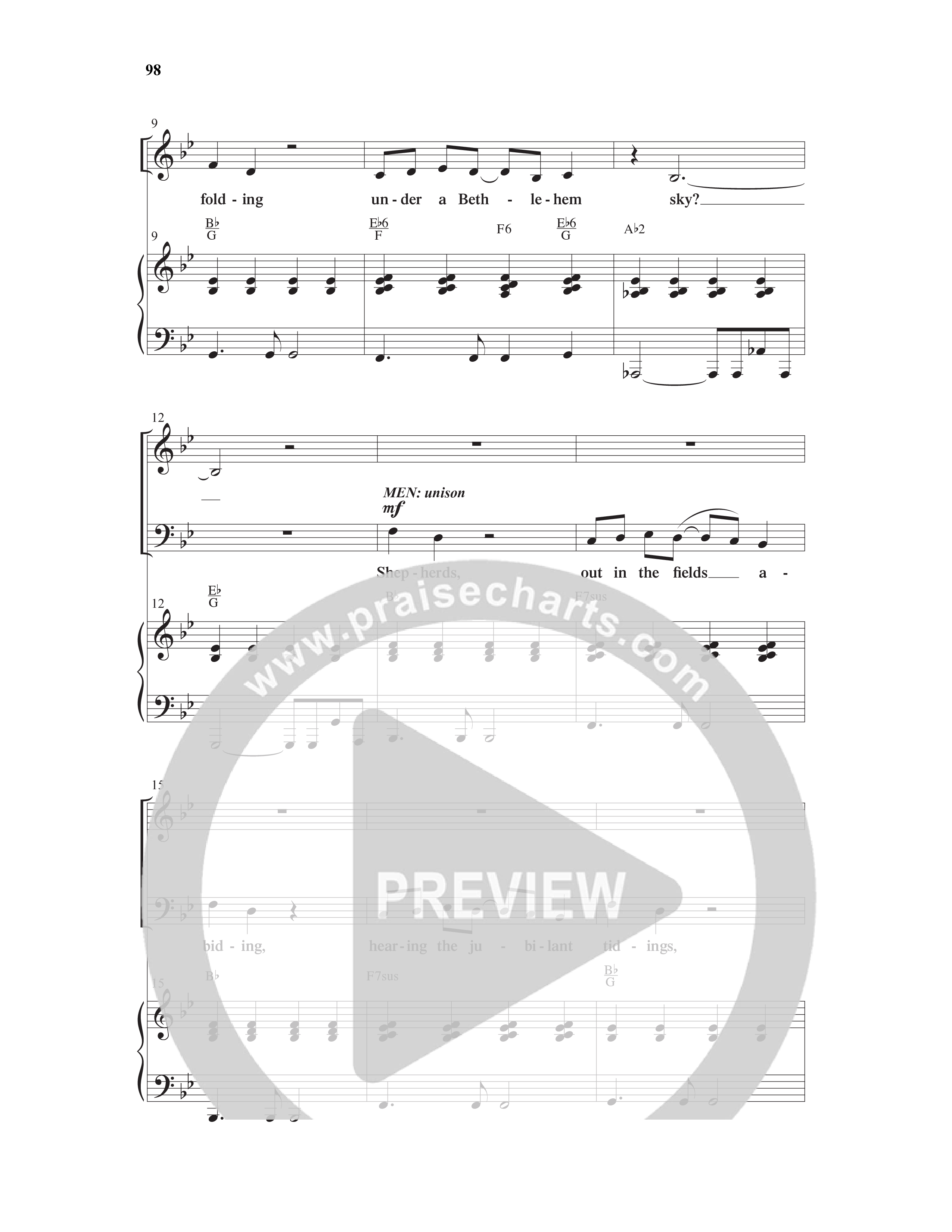 Christmas Is In The Heart (10 Song Choral Collection) Song 7 (Piano SATB) (Word Music Choral / Arr. Steve Mauldin)