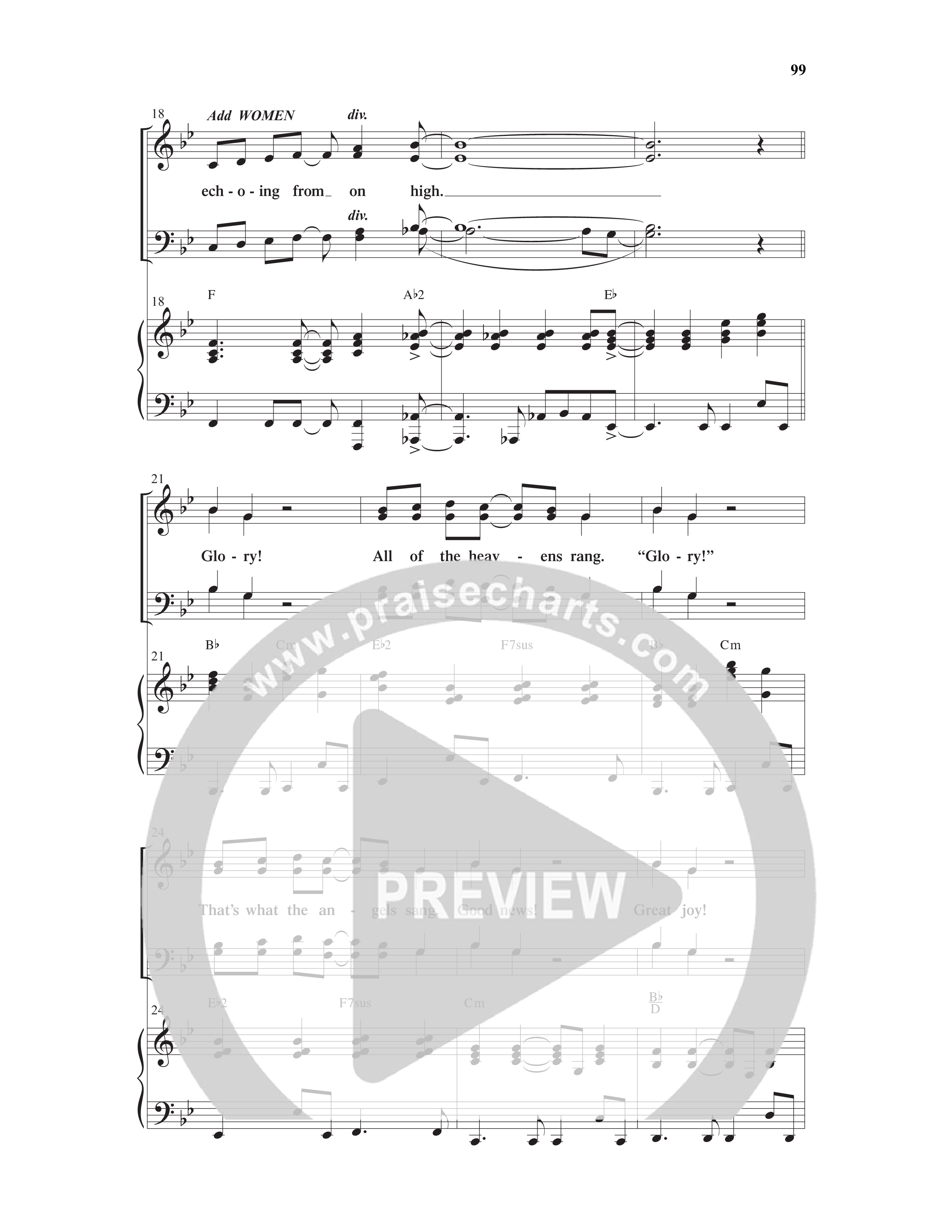 Christmas Is In The Heart (10 Song Choral Collection) Song 7 (Piano SATB) (Word Music Choral / Arr. Steve Mauldin)