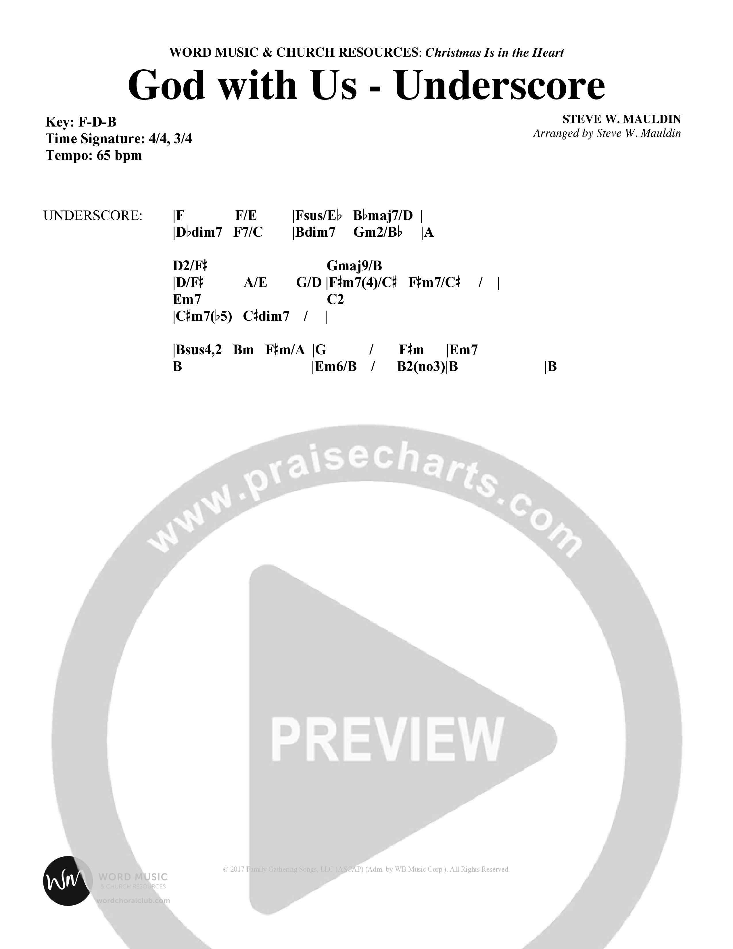 Christmas Is In The Heart (10 Song Choral Collection) Song 8 (Lead & Chords) (Word Music Choral / Arr. Steve Mauldin)