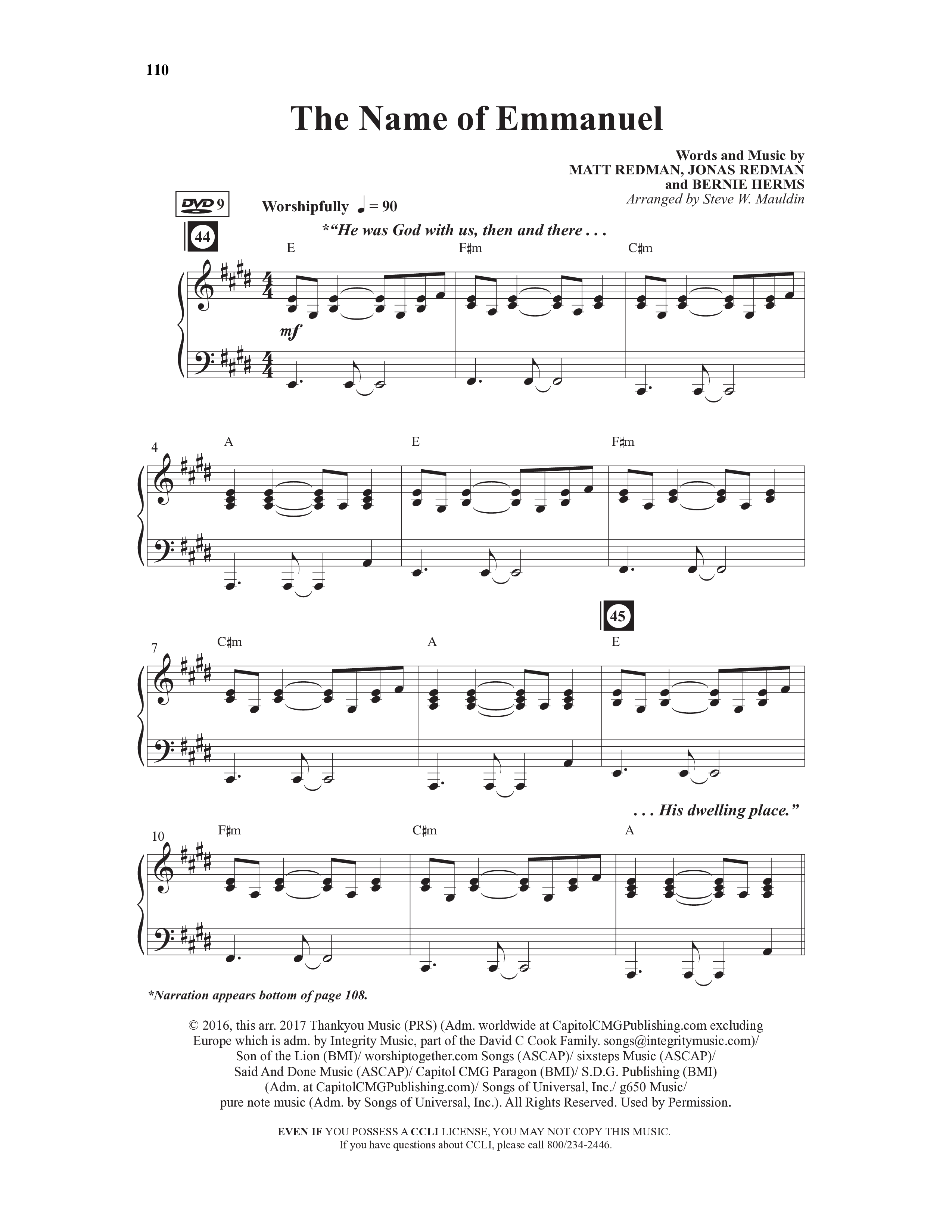 Christmas Is In The Heart (10 Song Choral Collection) Song 9 (Piano SATB) (Word Music Choral / Arr. Steve Mauldin)