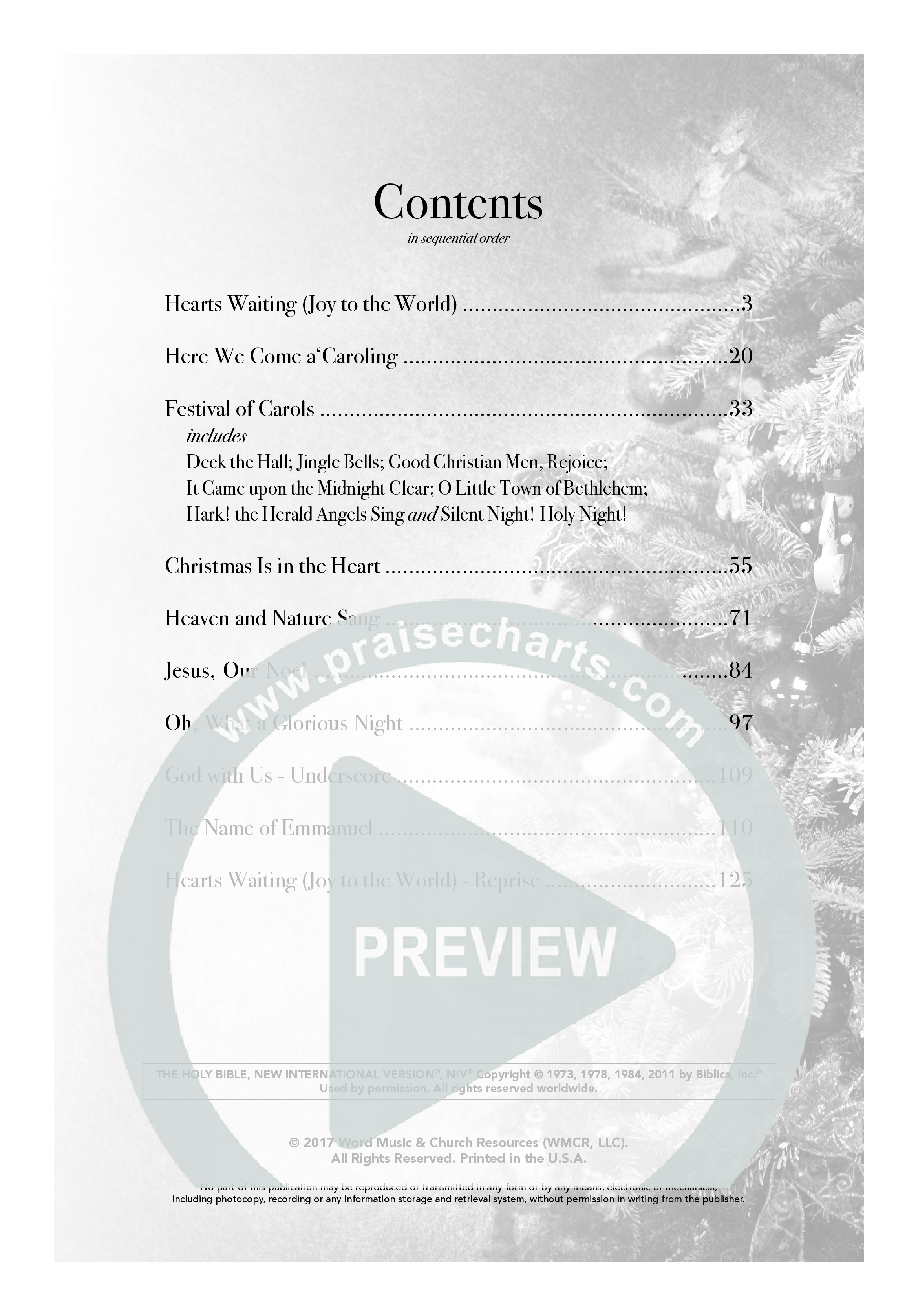 Christmas Is In The Heart (10 Song Choral Collection) Choral Book (Word Music Choral / Arr. Steve Mauldin)