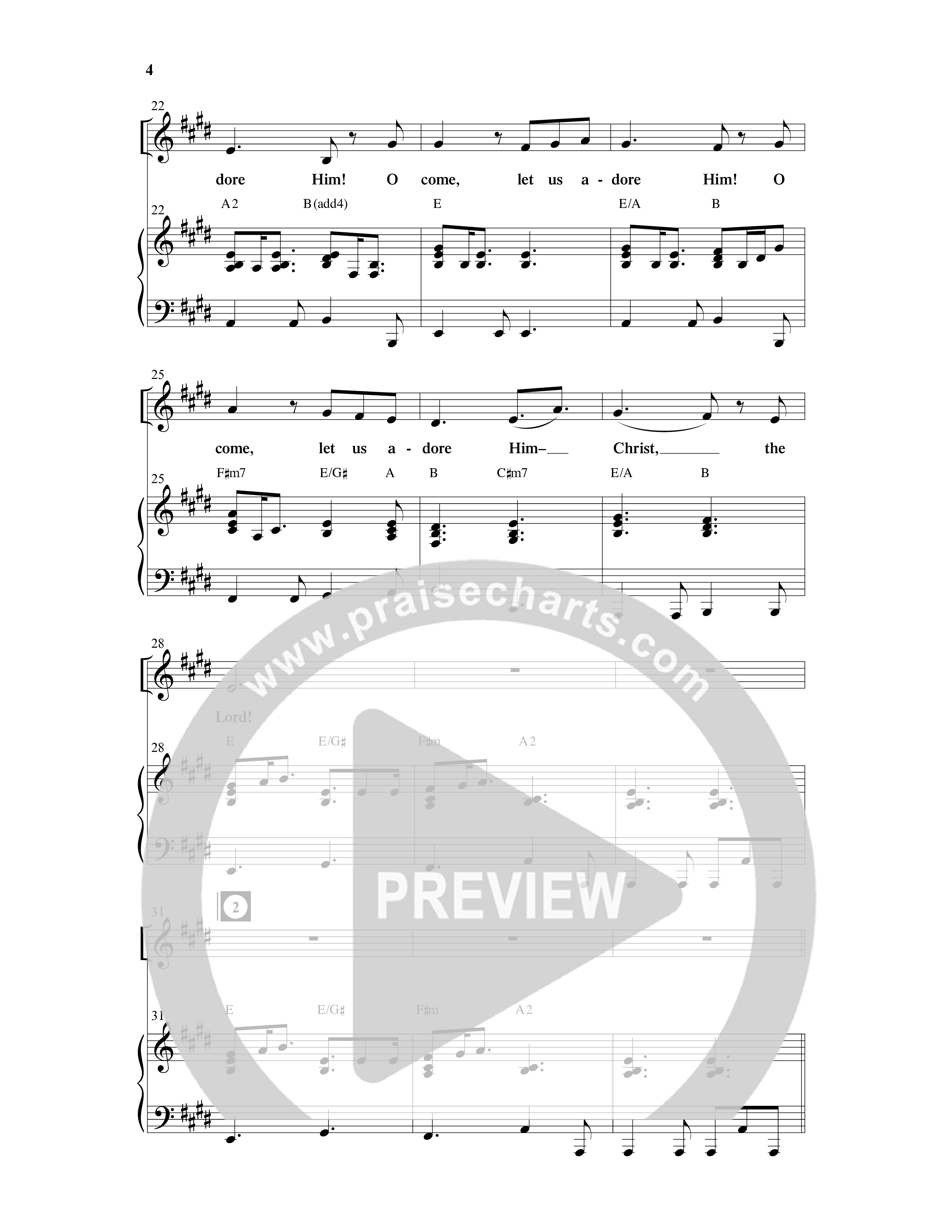Christmas (9 Song Choral Collection) Song 1 (Piano SATB) (Integrity's Hosanna Music)