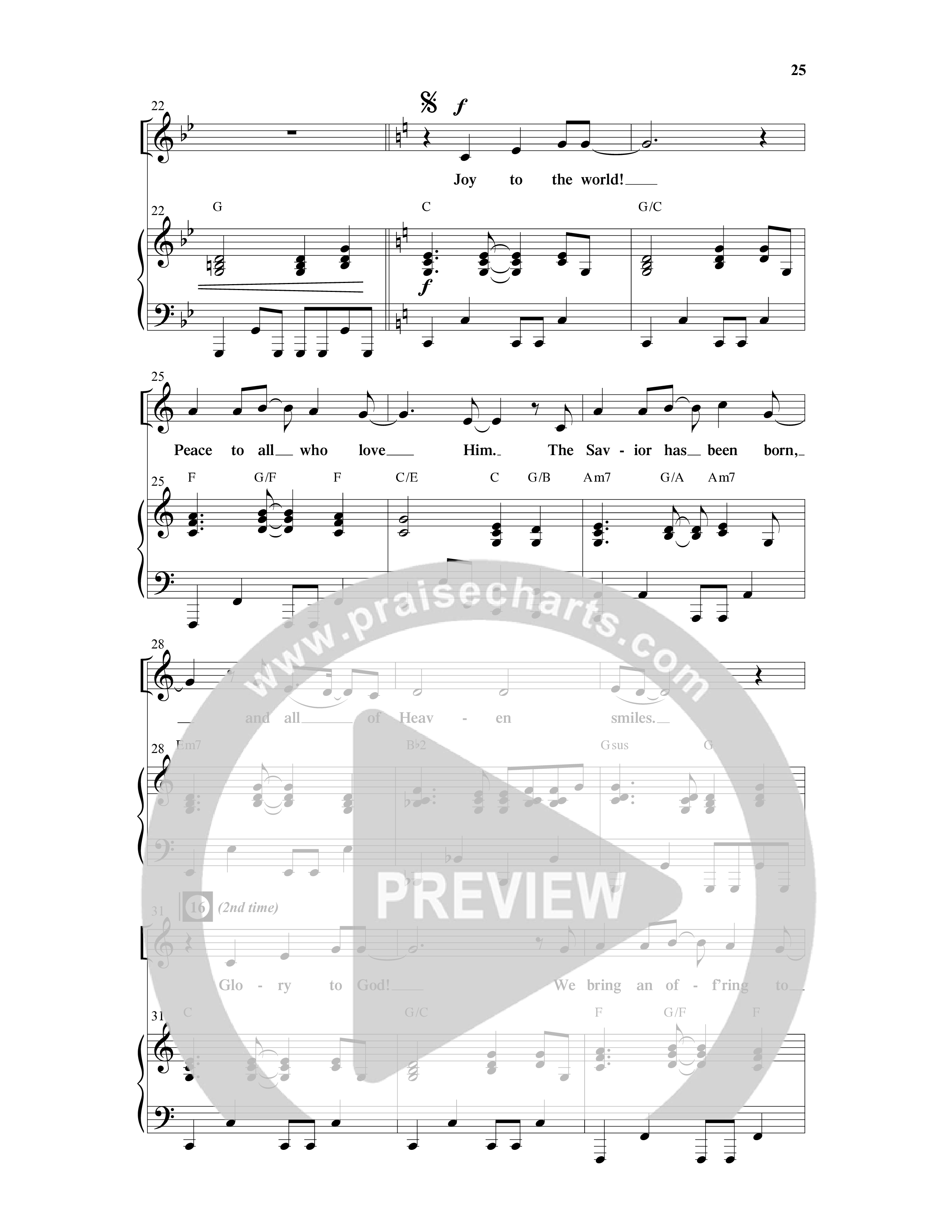 Christmas (9 Song Choral Collection) Song 4 (Piano SATB) (Integrity's Hosanna Music)