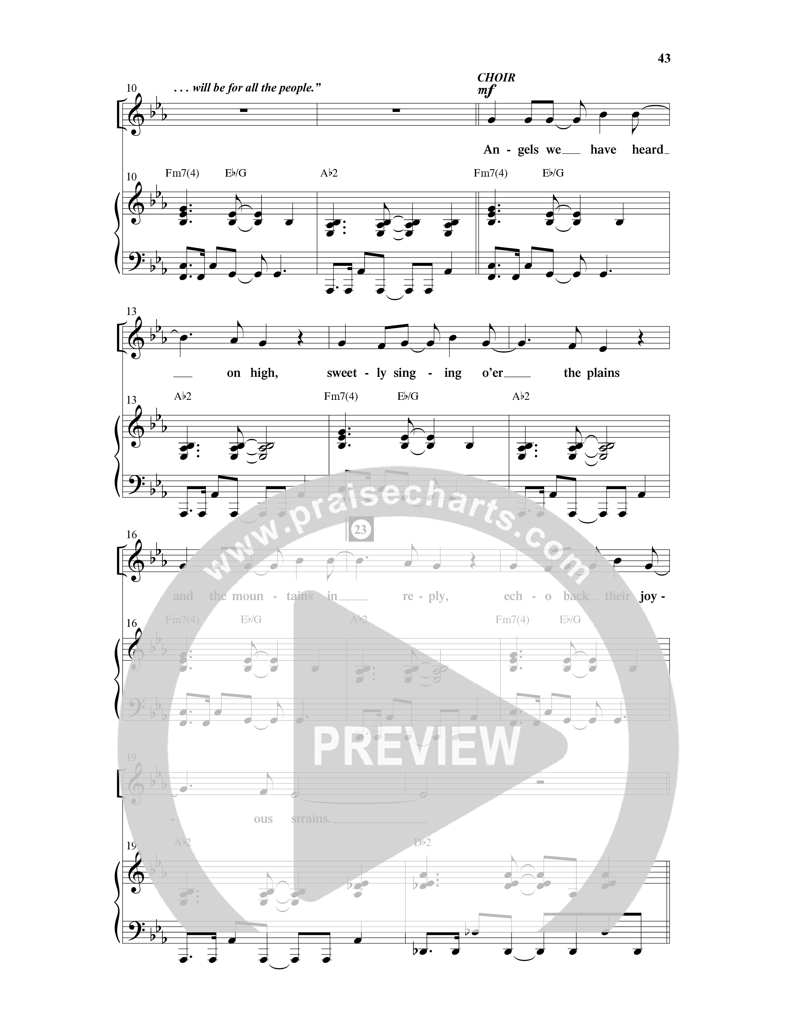 Christmas (9 Song Choral Collection) Song 6 (Piano SATB) (Integrity's Hosanna Music)
