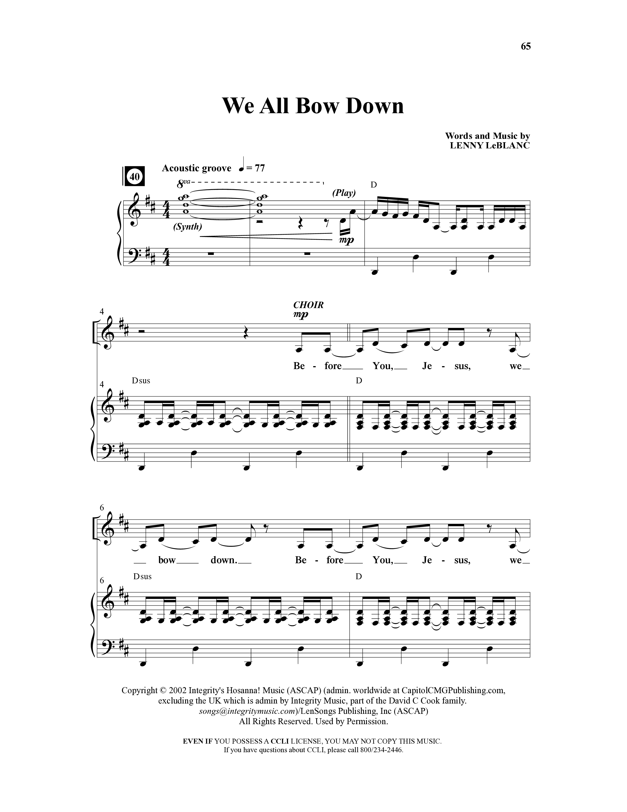 Christmas (9 Song Choral Collection) Song 9 (Piano SATB) (Integrity's Hosanna Music)