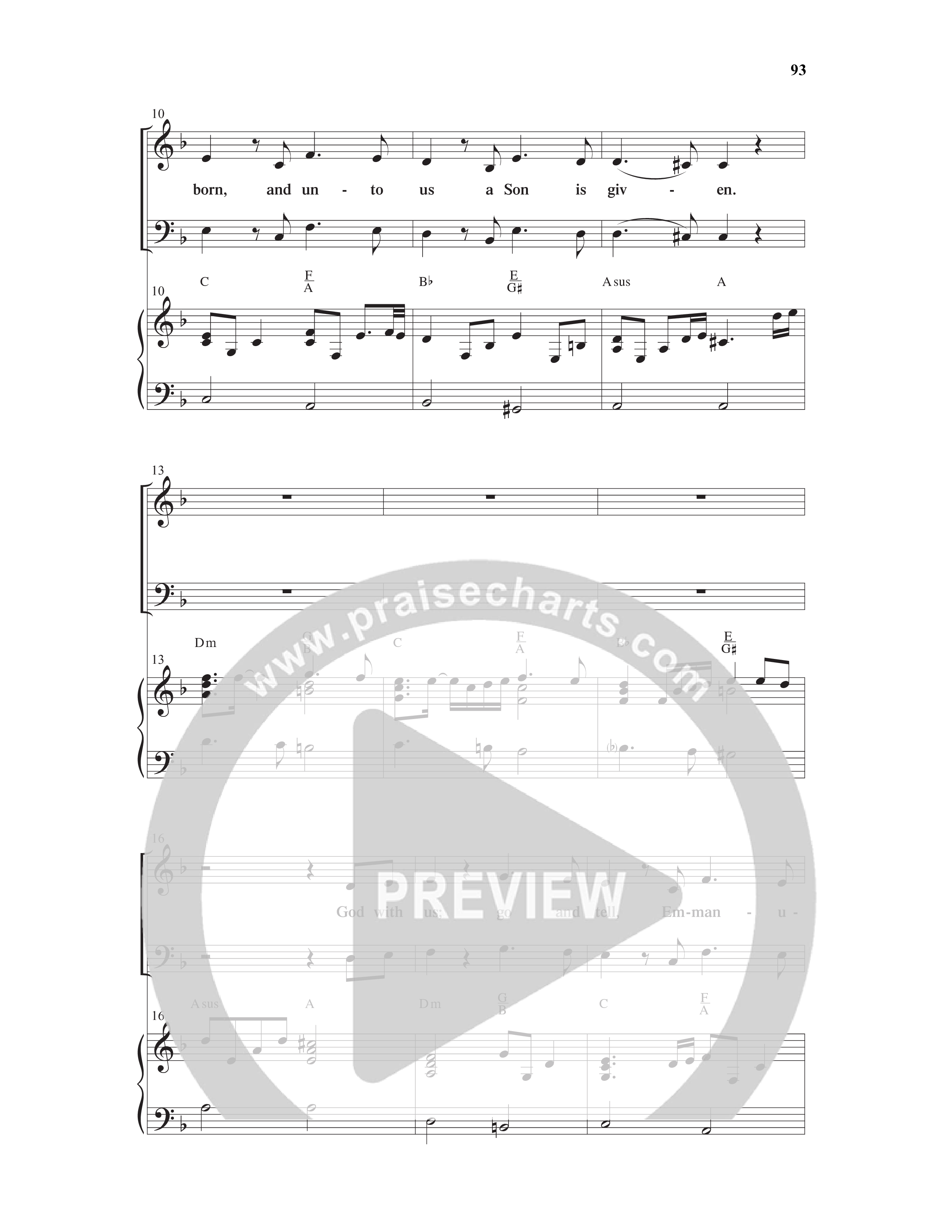 Come And See Go And Tell (11 Song Choral Collection) Song 10 (Piano SATB) (Word Music Choral / Arr. Marty Hamby)