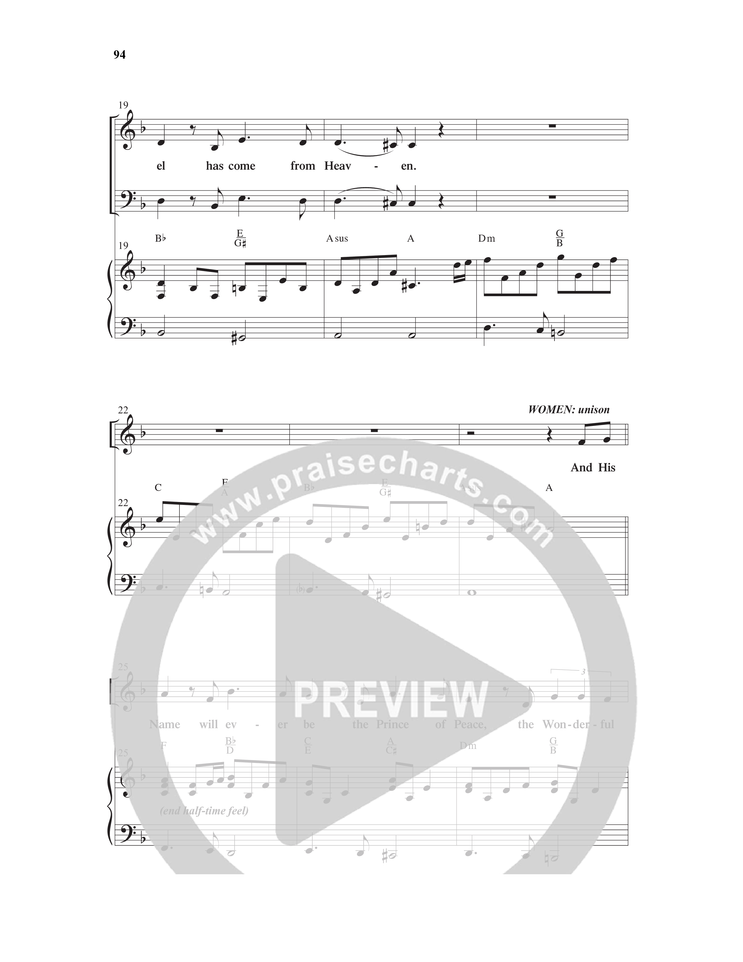 Come And See Go And Tell (11 Song Choral Collection) Song 10 (Piano SATB) (Word Music Choral / Arr. Marty Hamby)