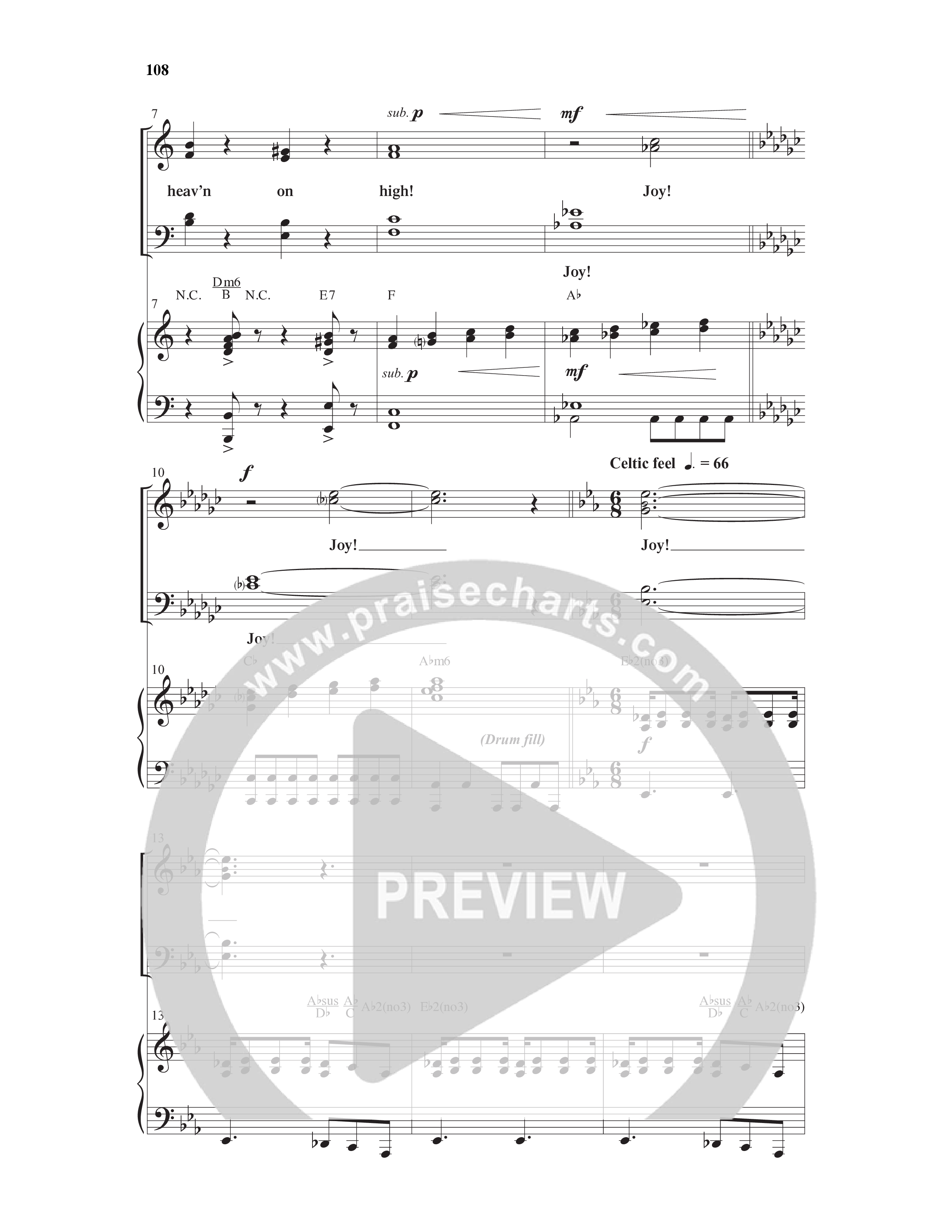 Come And See Go And Tell (11 Song Choral Collection) Song 11 (Piano SATB) (Word Music Choral / Arr. Marty Hamby)