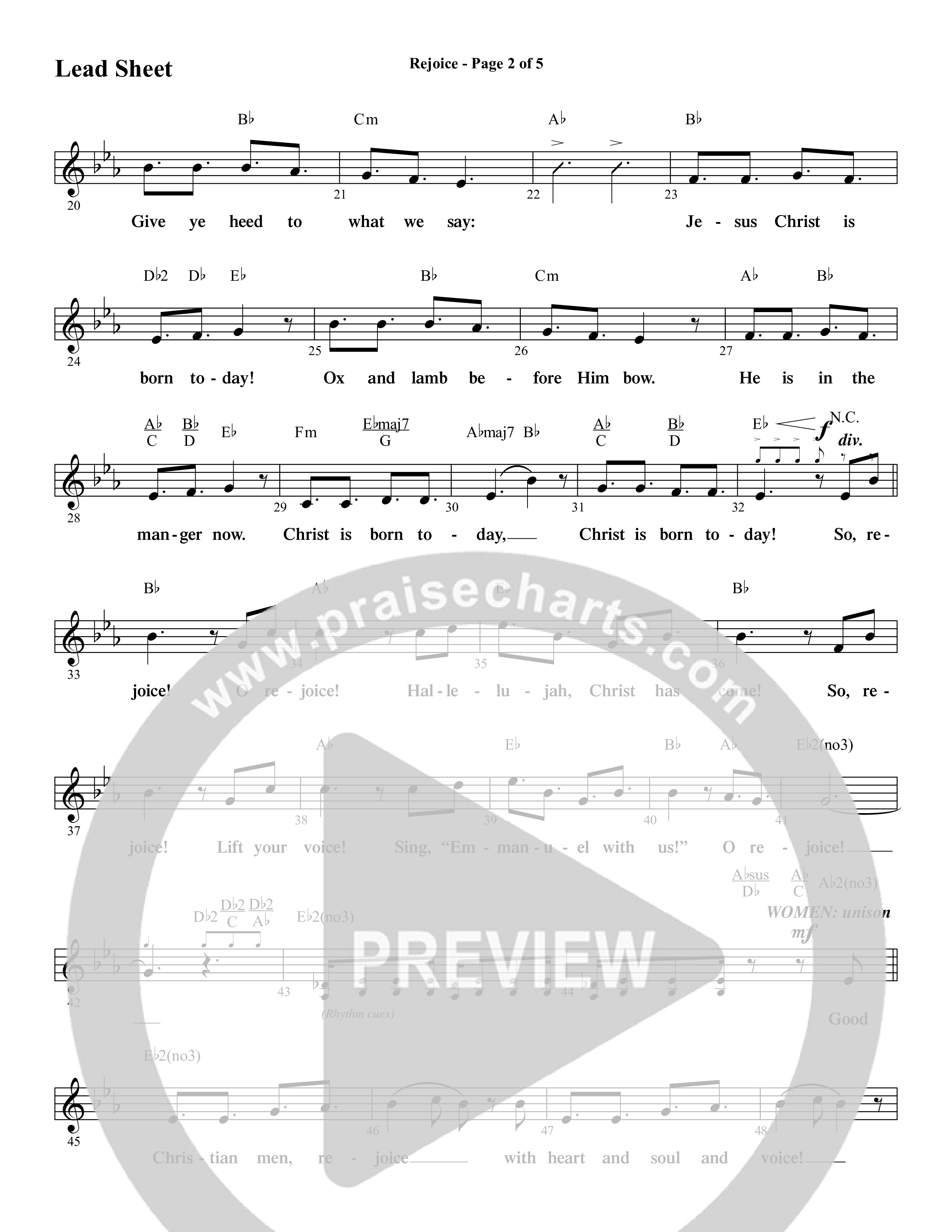 Come And See Go And Tell (11 Song Choral Collection) Song 1 (Lead & Chords) (Word Music Choral / Arr. Marty Hamby)