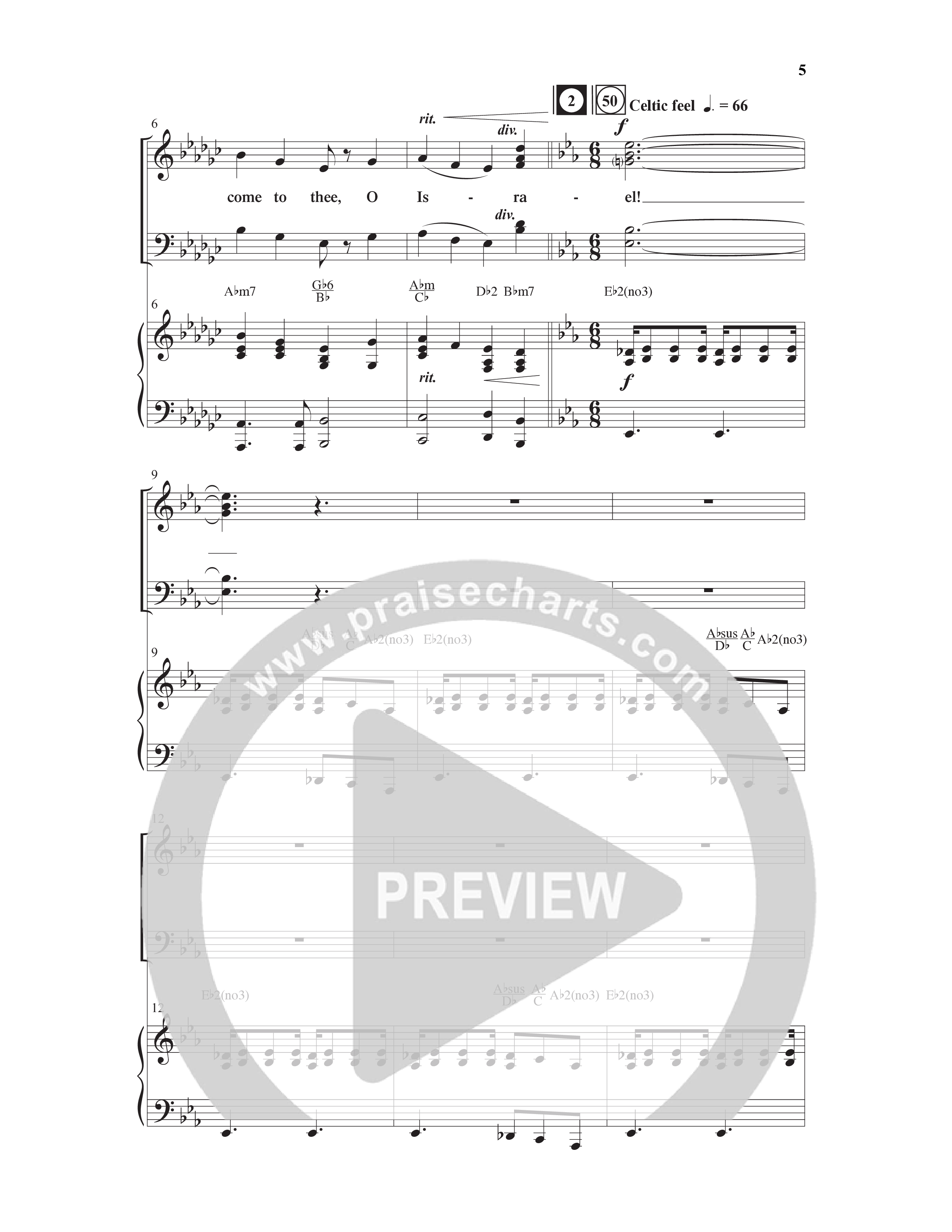 Come And See Go And Tell (11 Song Choral Collection) Song 1 (Piano SATB) (Word Music Choral / Arr. Marty Hamby)