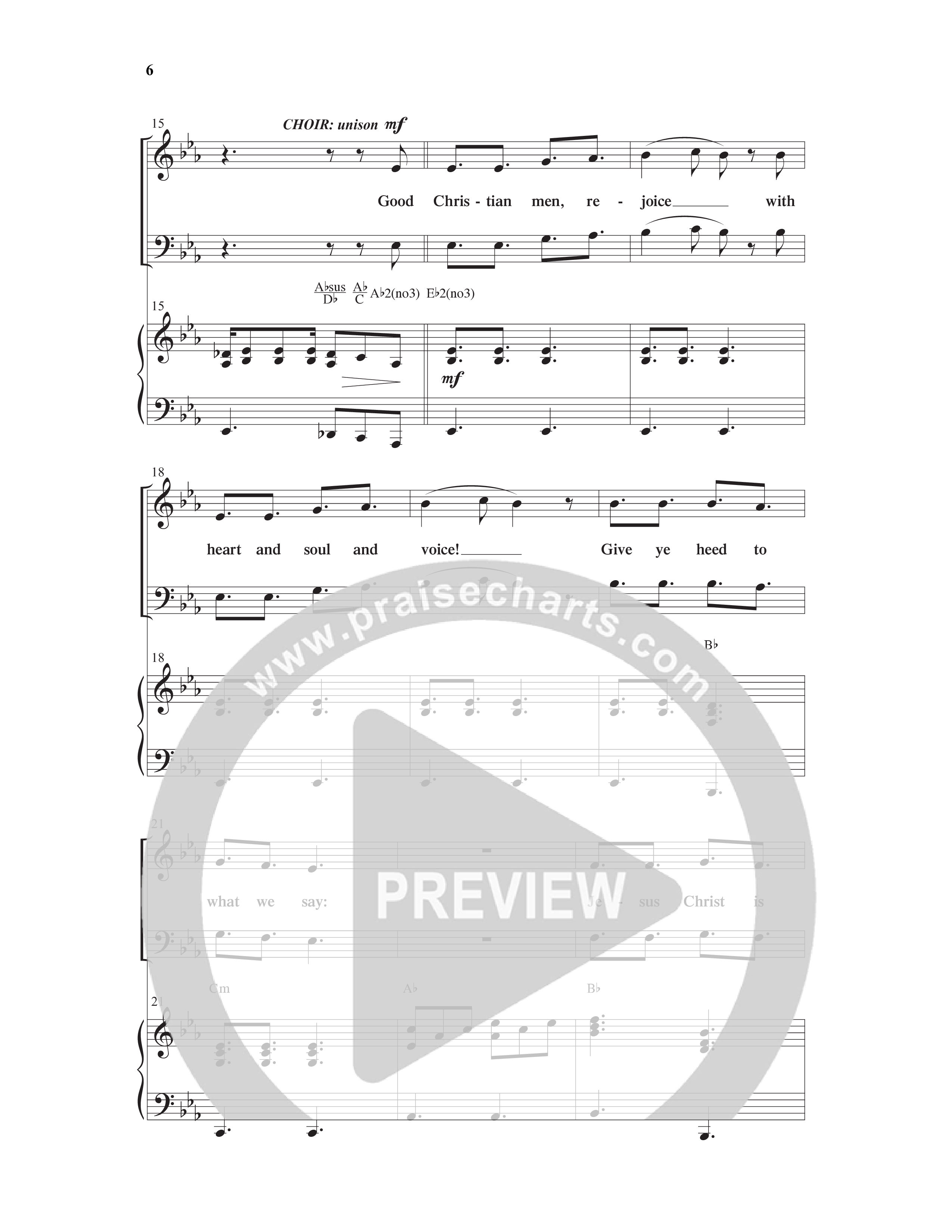 Come And See Go And Tell (11 Song Choral Collection) Song 1 (Piano SATB) (Word Music Choral / Arr. Marty Hamby)