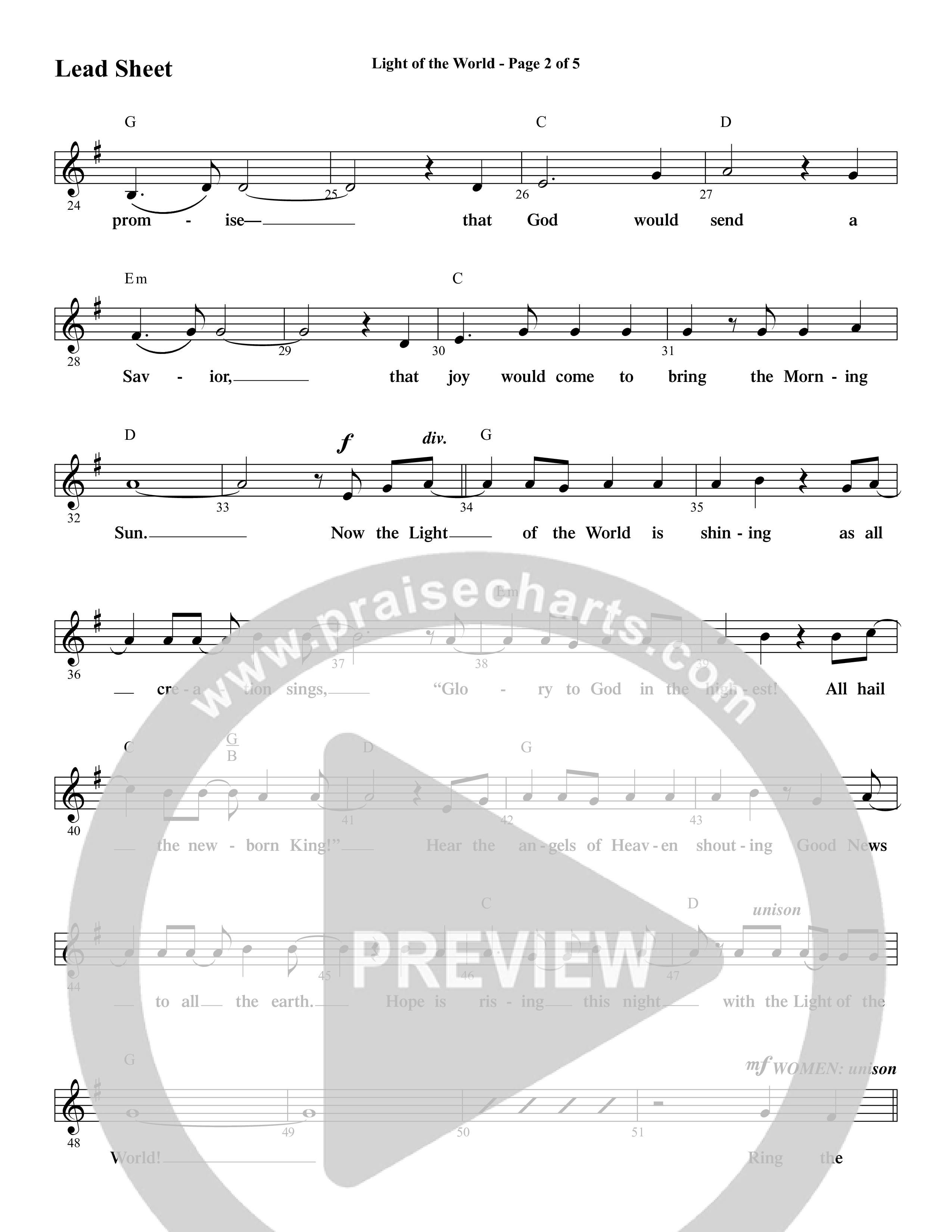 Come And See Go And Tell (11 Song Choral Collection) Song 2 (Lead & Chords) (Word Music Choral / Arr. Marty Hamby)