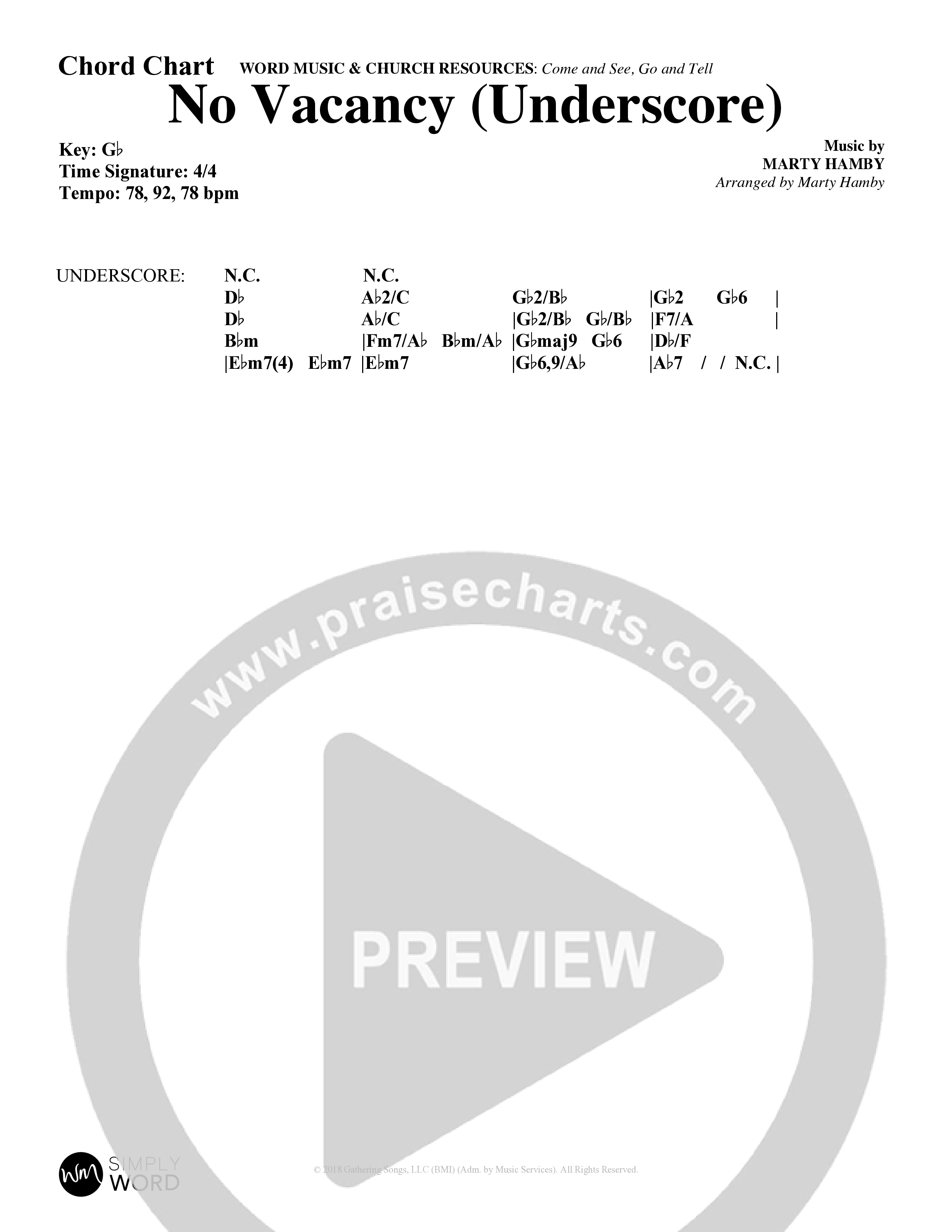 Come And See Go And Tell (11 Song Choral Collection) Song 3 (Lead & Chords) (Word Music Choral / Arr. Marty Hamby)
