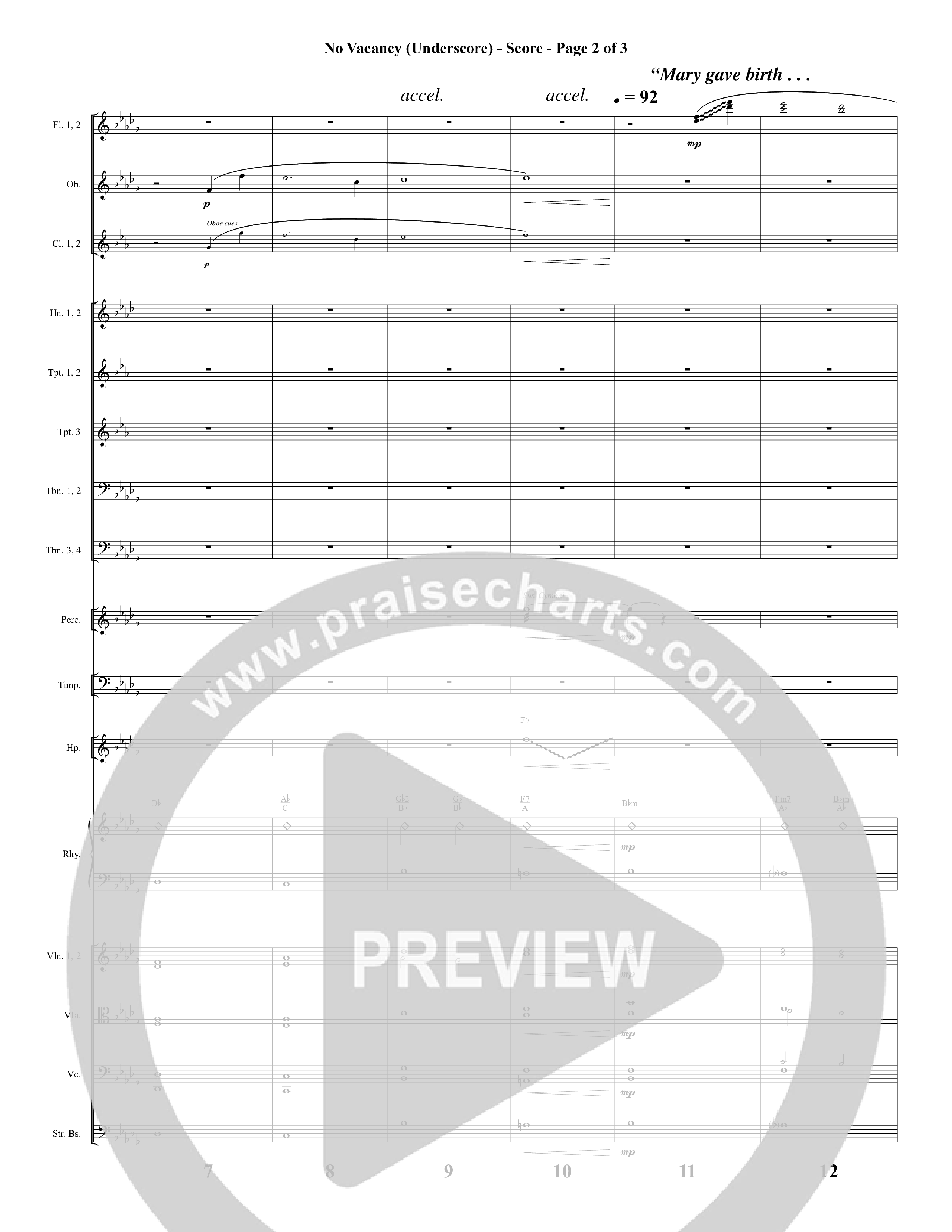 Come And See Go And Tell (11 Song Choral Collection) Song 3 (Orchestration) (Word Music Choral / Arr. Marty Hamby)