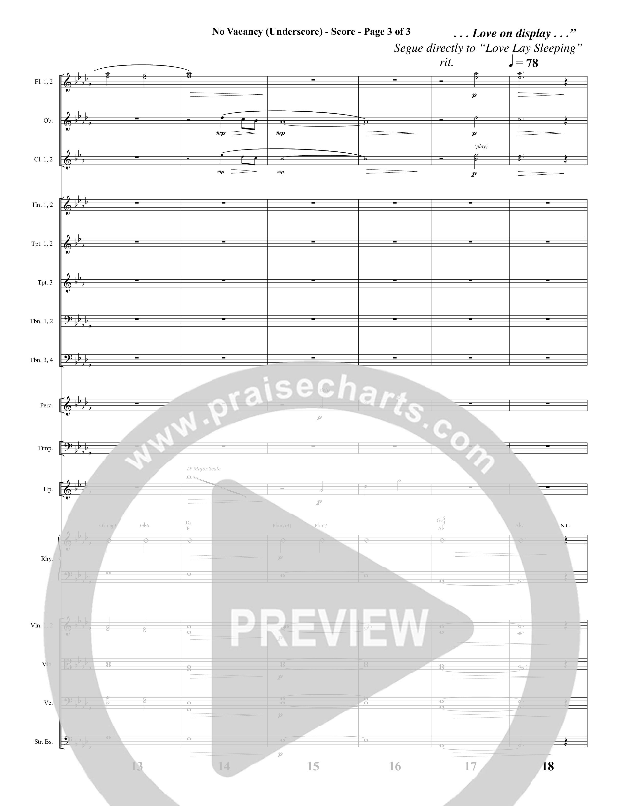 Come And See Go And Tell (11 Song Choral Collection) Song 3 (Orchestration) (Word Music Choral / Arr. Marty Hamby)