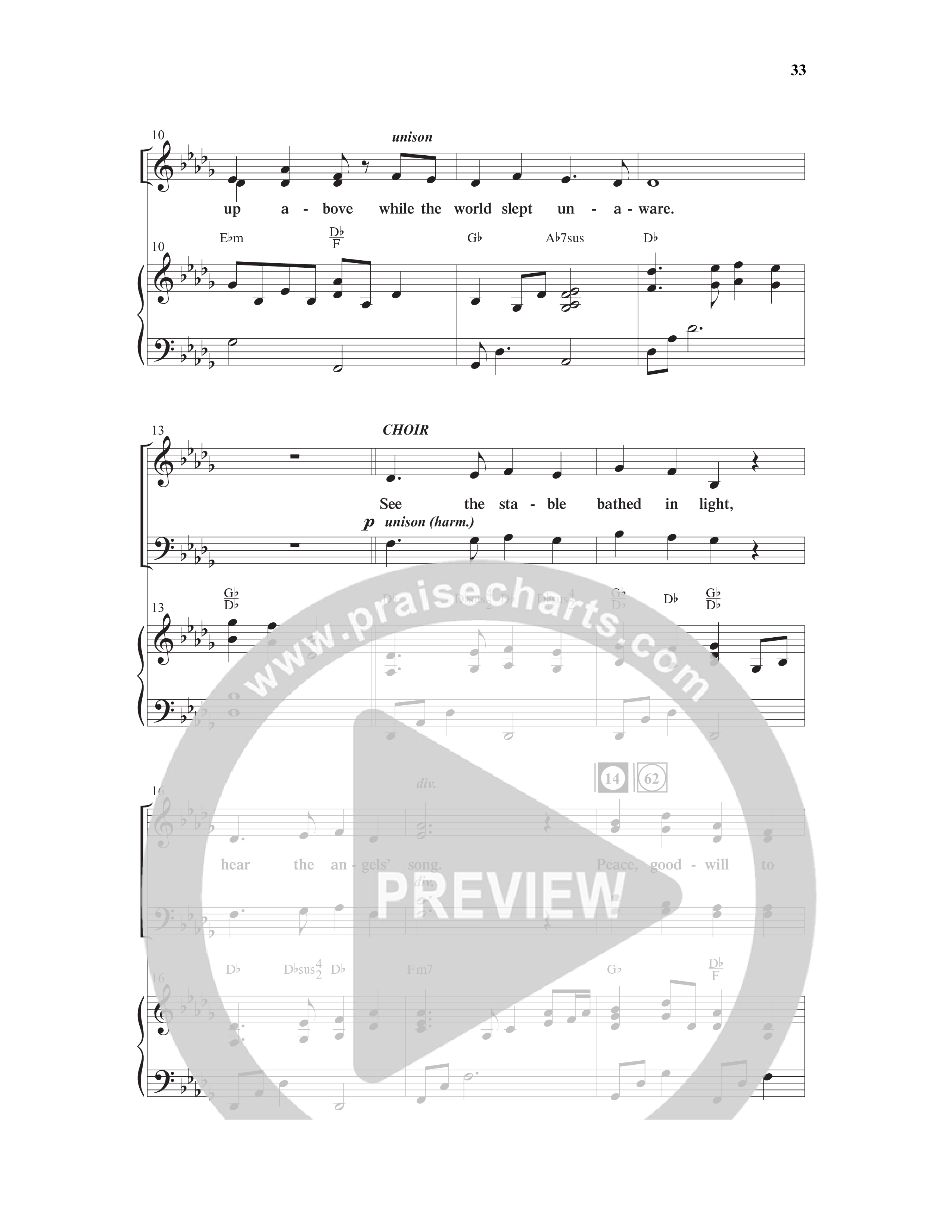 Come And See Go And Tell (11 Song Choral Collection) Song 4 (Piano SATB) (Word Music Choral / Arr. Marty Hamby)