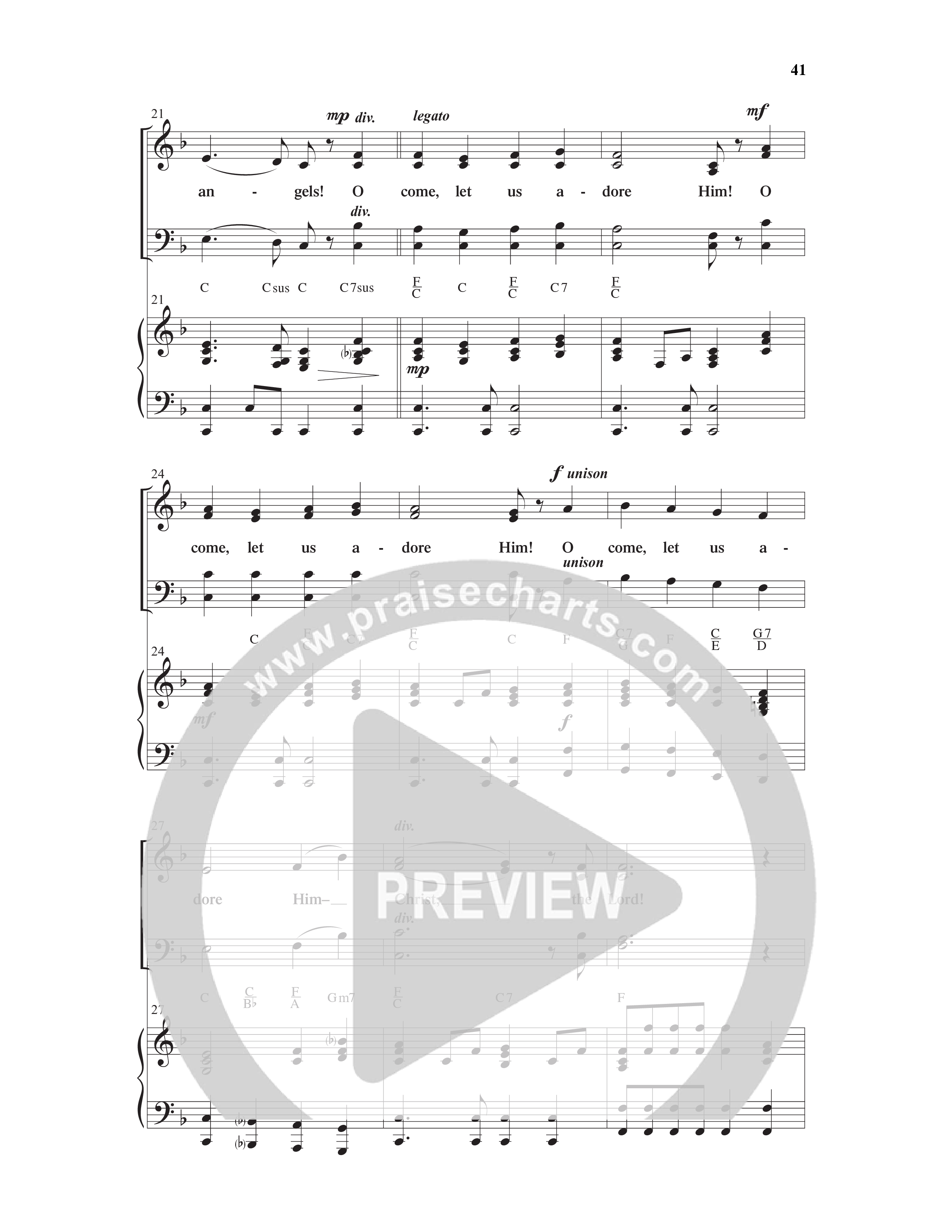 Come And See Go And Tell (11 Song Choral Collection) Song 5 (Piano SATB) (Word Music Choral / Arr. Marty Hamby)