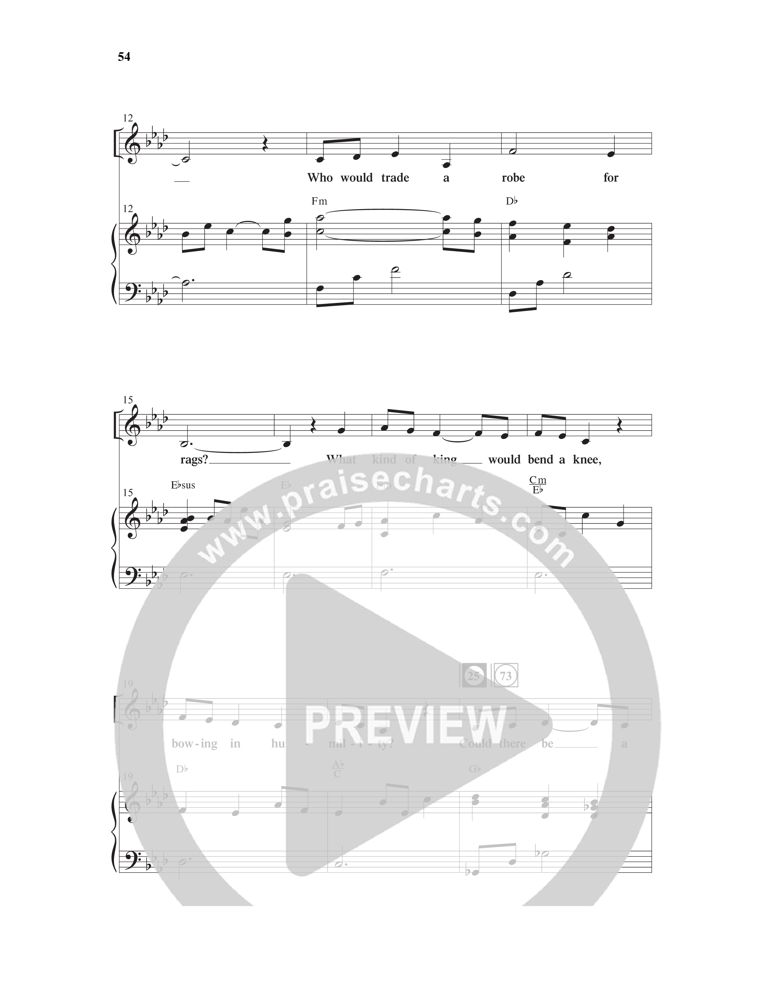 Come And See Go And Tell (11 Song Choral Collection) Song 6 (Piano SATB) (Word Music Choral / Arr. Marty Hamby)