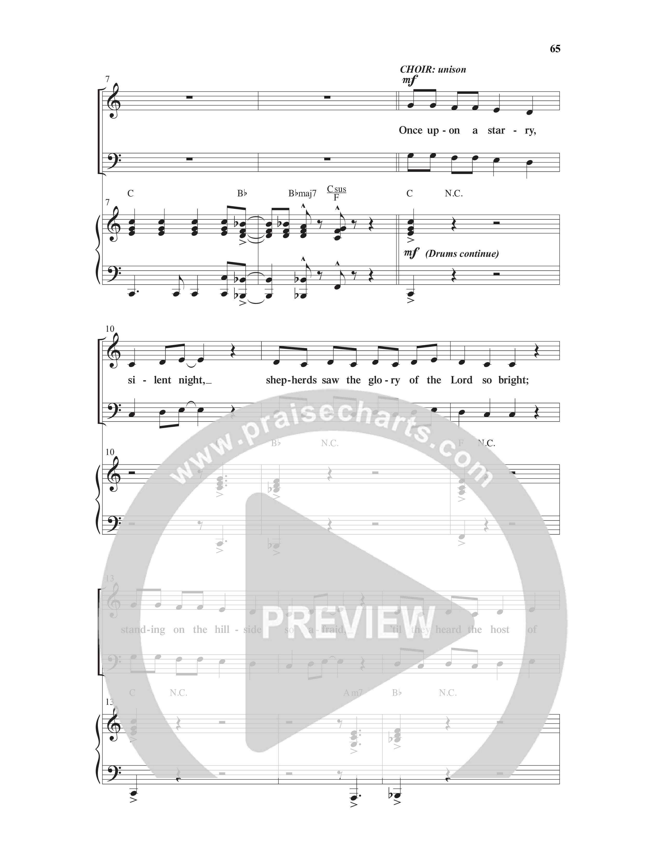 Come And See Go And Tell (11 Song Choral Collection) Song 7 (Piano SATB) (Word Music Choral / Arr. Marty Hamby)