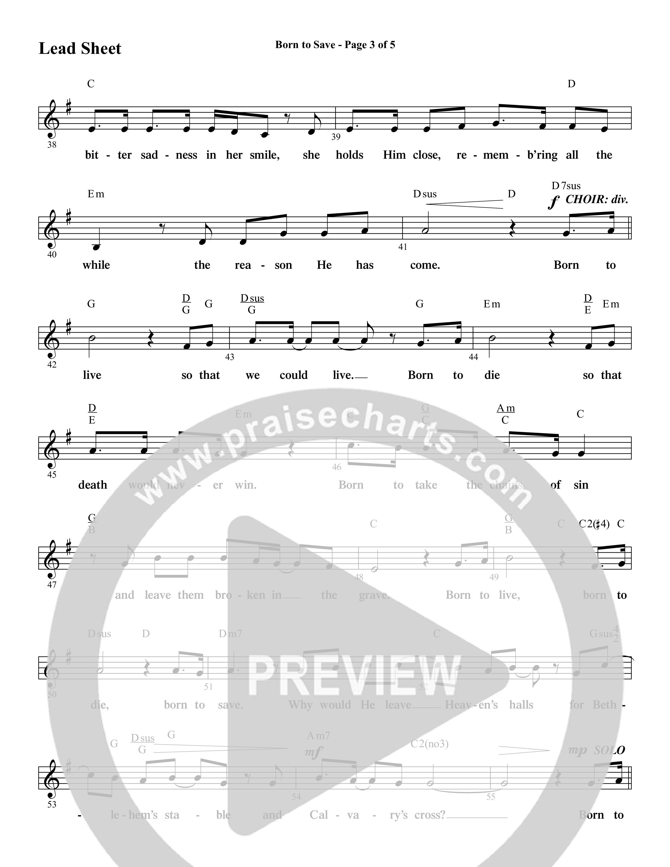 Come And See Go And Tell (11 Song Choral Collection) Song 9 (Lead & Chords) (Word Music Choral / Arr. Marty Hamby)