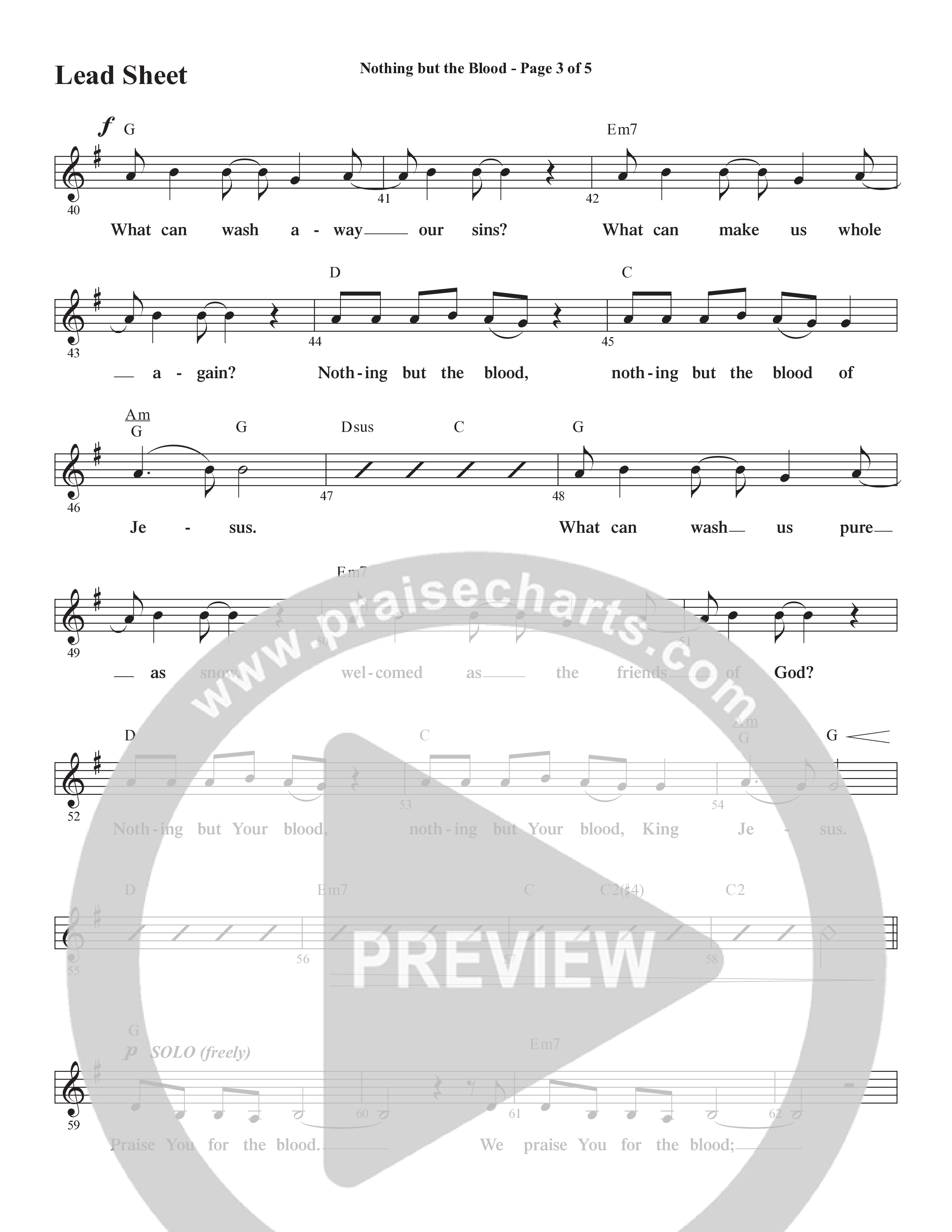 Concord Worship Sings (9 Song Choral Collection) Song 1 (Lead & Chords) (Concord Worship / Arr. Tim Paul)