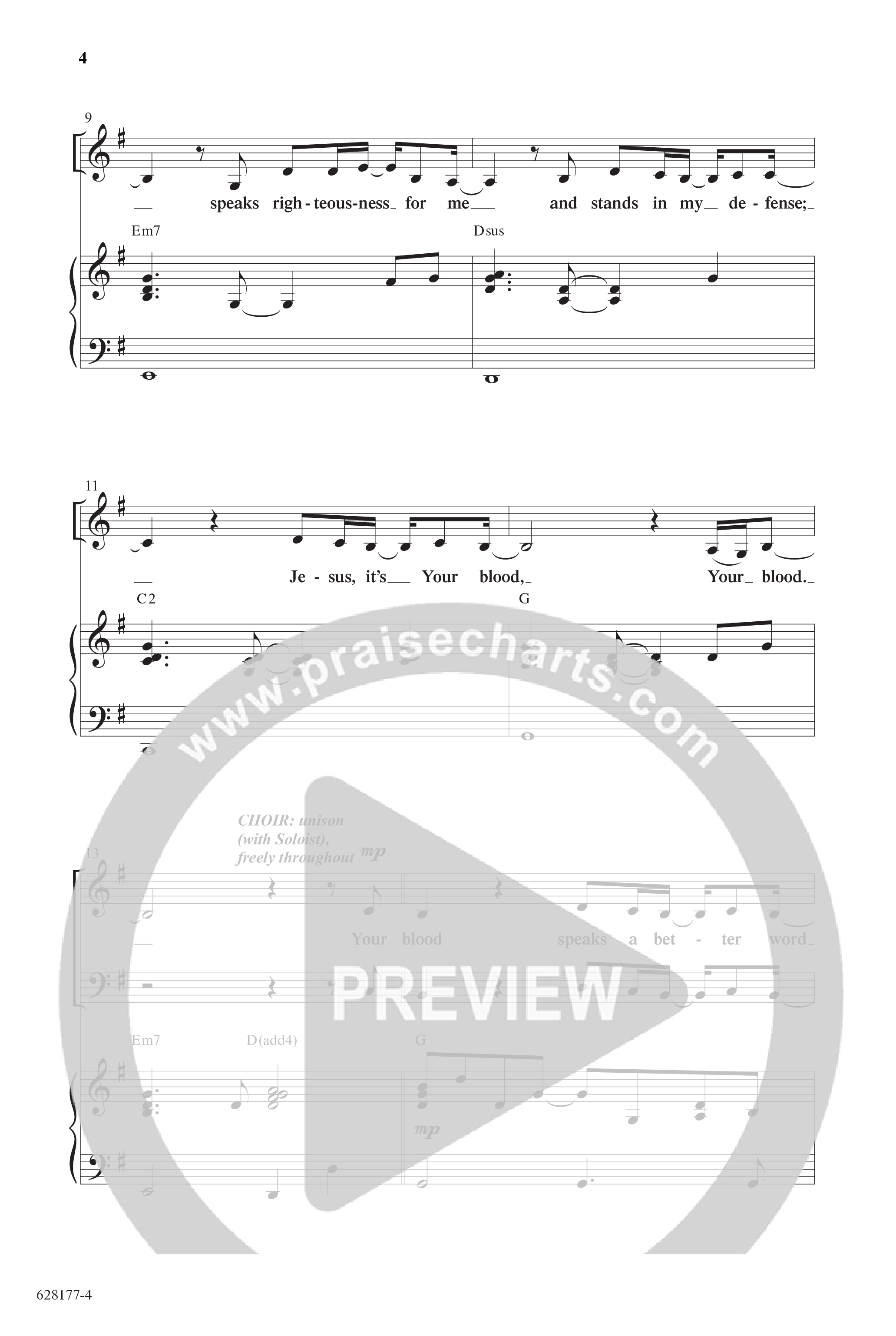 Concord Worship Sings (9 Song Choral Collection) Song 1 (Piano SATB) (Concord Worship / Arr. Tim Paul)