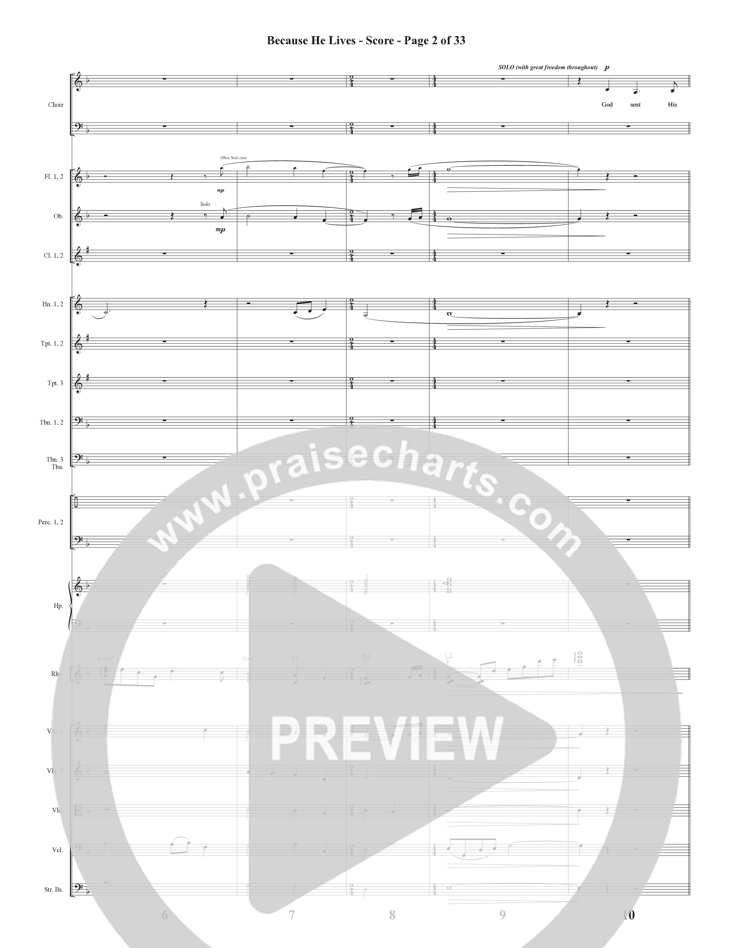 Concord Worship Sings (9 Song Choral Collection) Song 3 (Orchestration) (Concord Worship / Arr. Tim Paul)