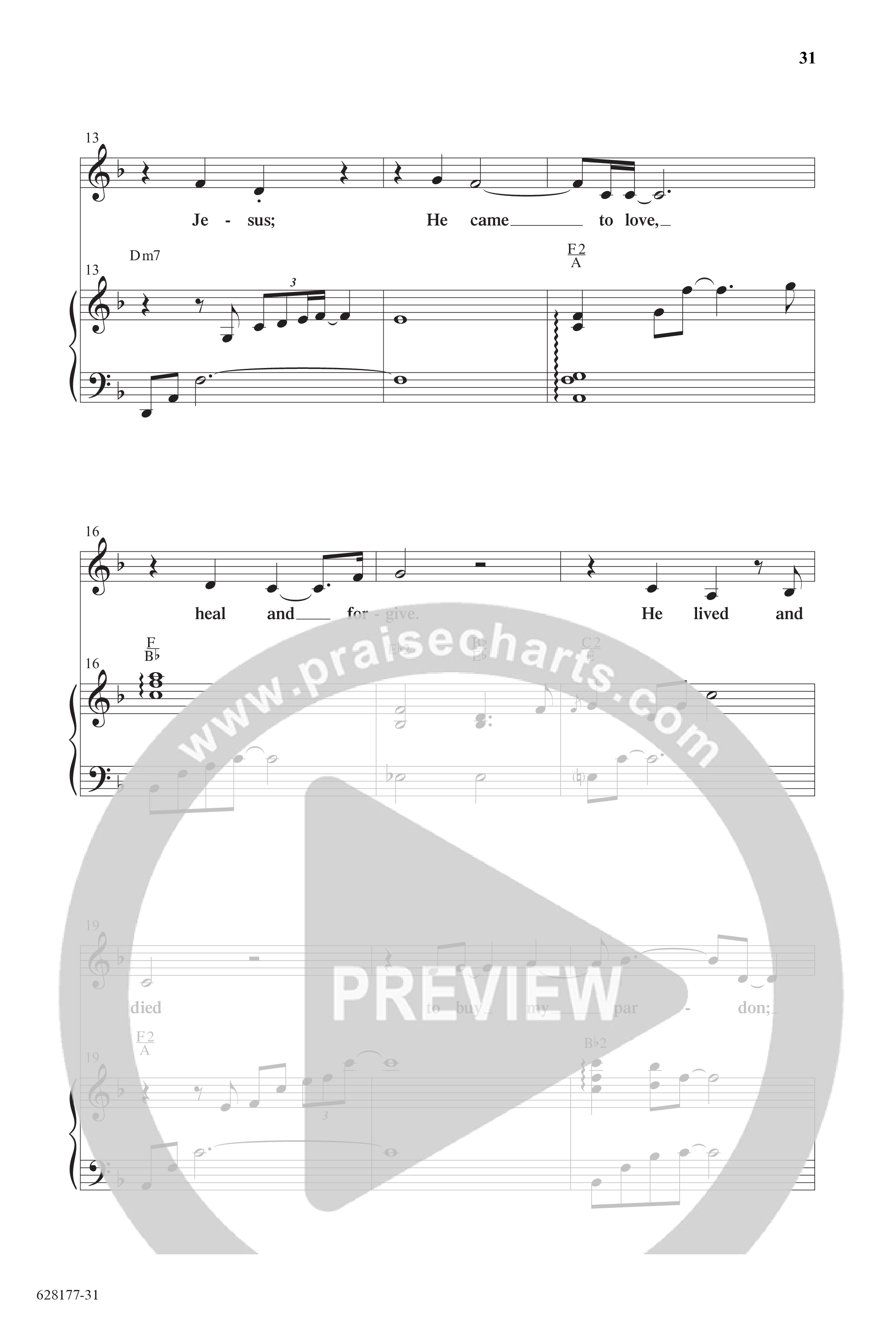Concord Worship Sings (9 Song Choral Collection) Song 3 (Piano SATB) (Concord Worship / Arr. Tim Paul)
