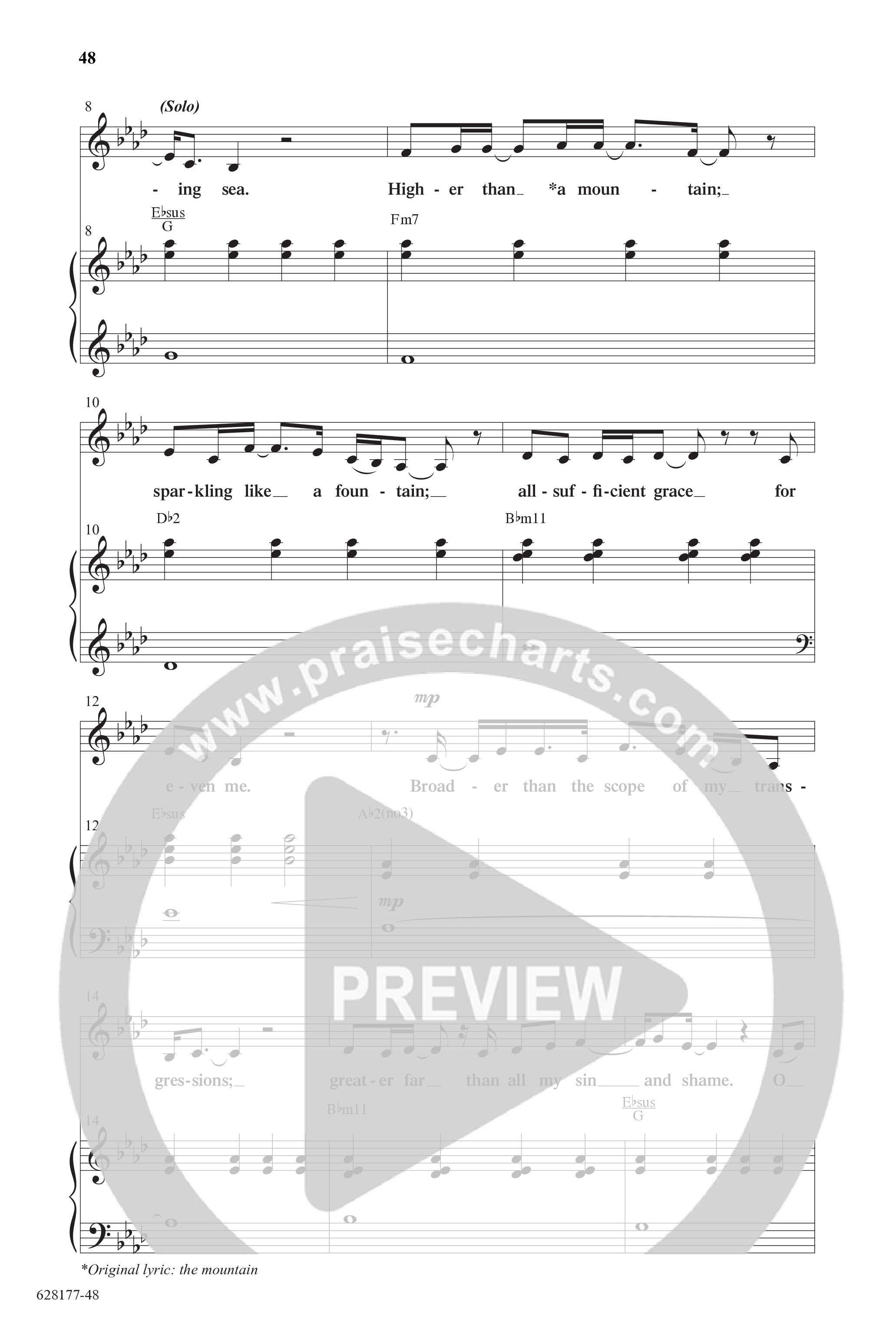 Concord Worship Sings (9 Song Choral Collection) Song 4 (Piano SATB) (Concord Worship / Arr. Tim Paul)