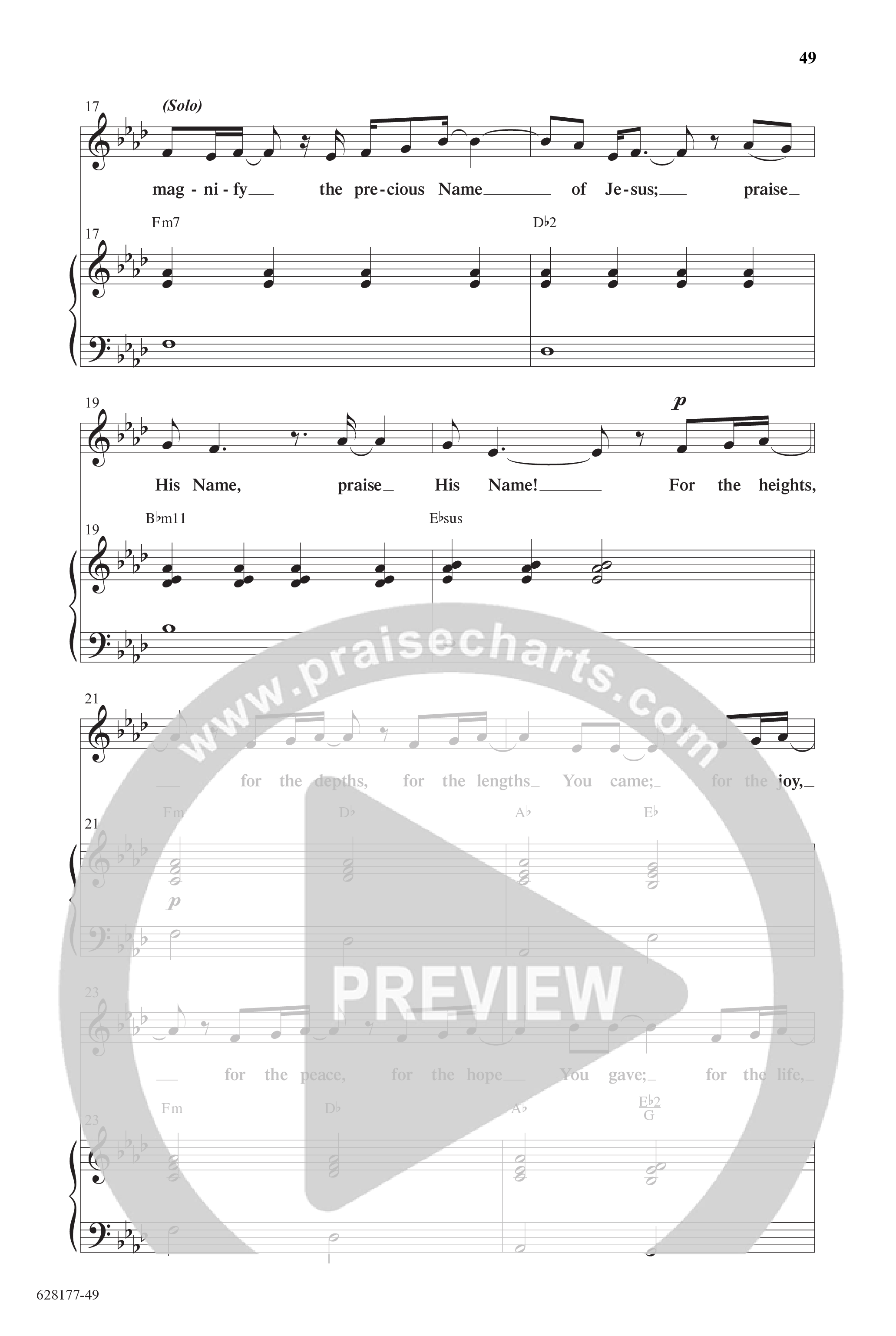 Concord Worship Sings (9 Song Choral Collection) Song 4 (Piano SATB) (Concord Worship / Arr. Tim Paul)